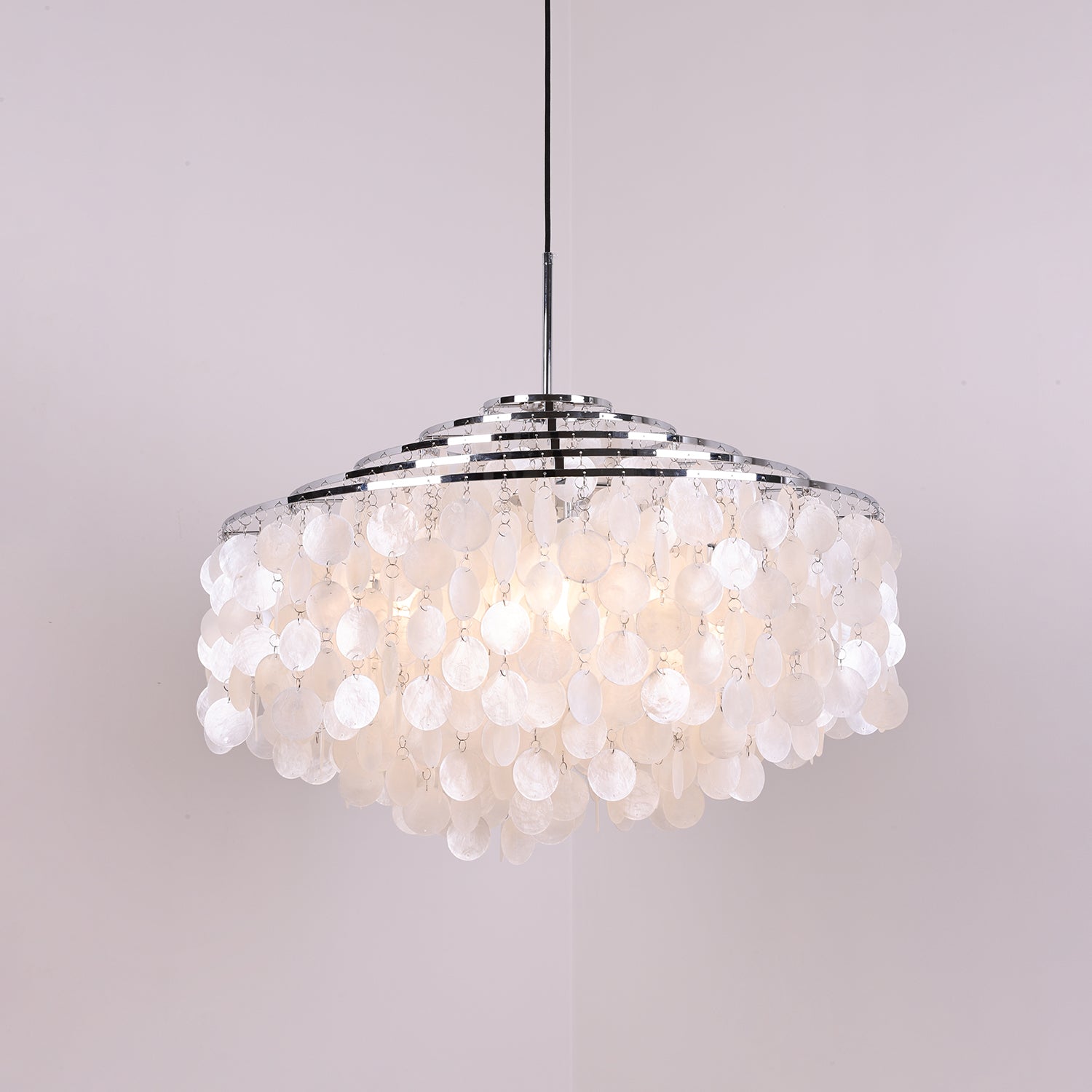 Round Shell Chandelier - Letslighting