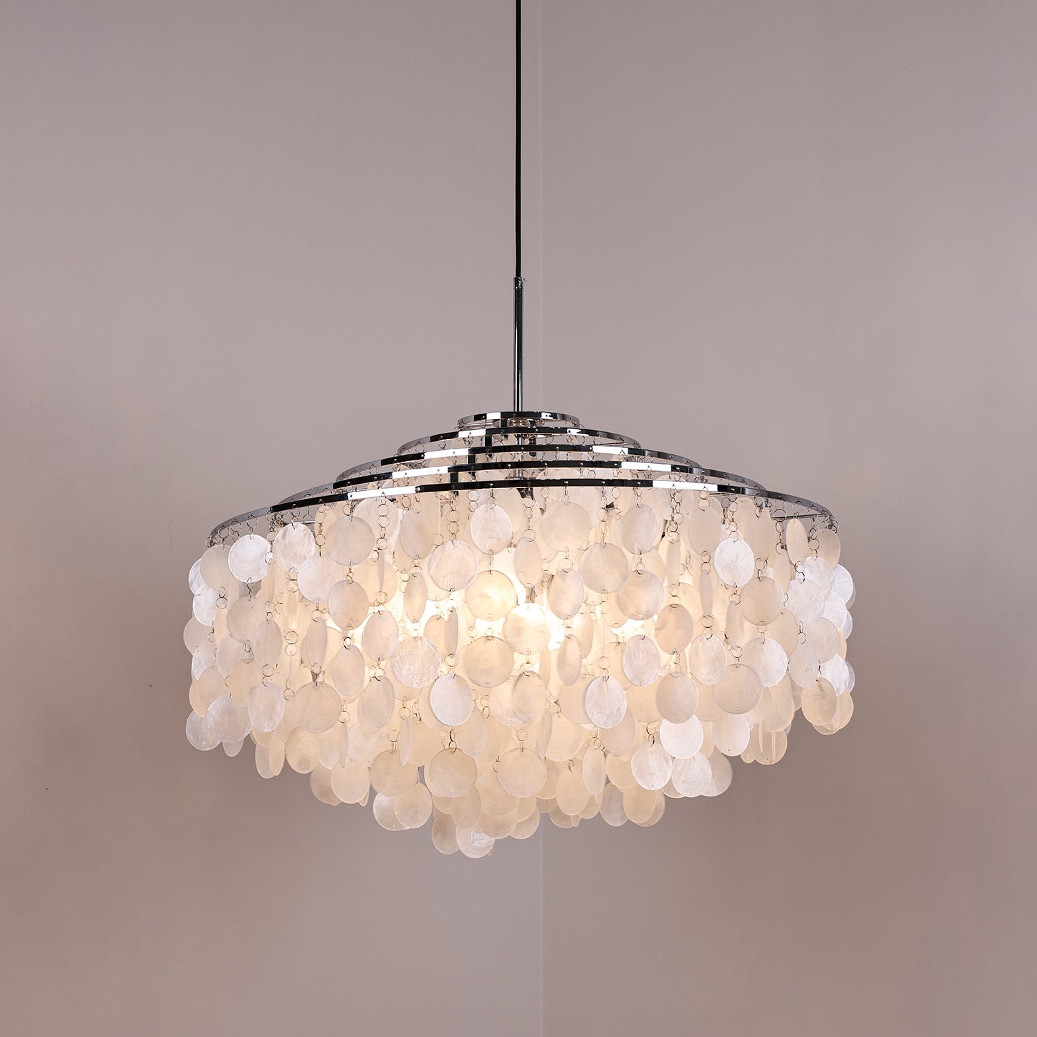 Round Shell Chandelier - Letslighting