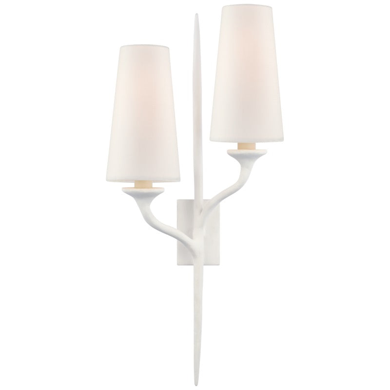 Velirara Vintage Industrial Brass Fabric Wall Lamp - Lamp Copper