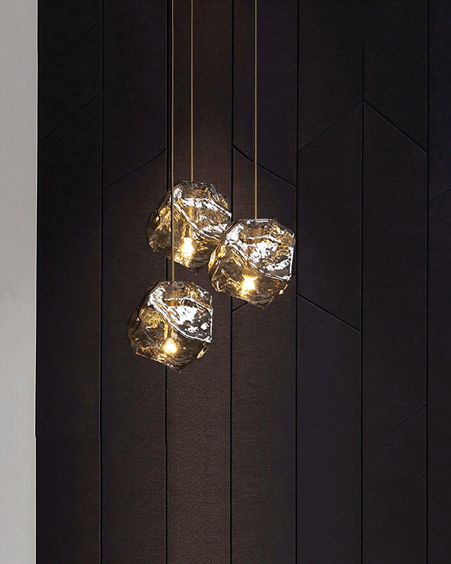 Illyria Ice Glass Pendant Lamp - Letslighting