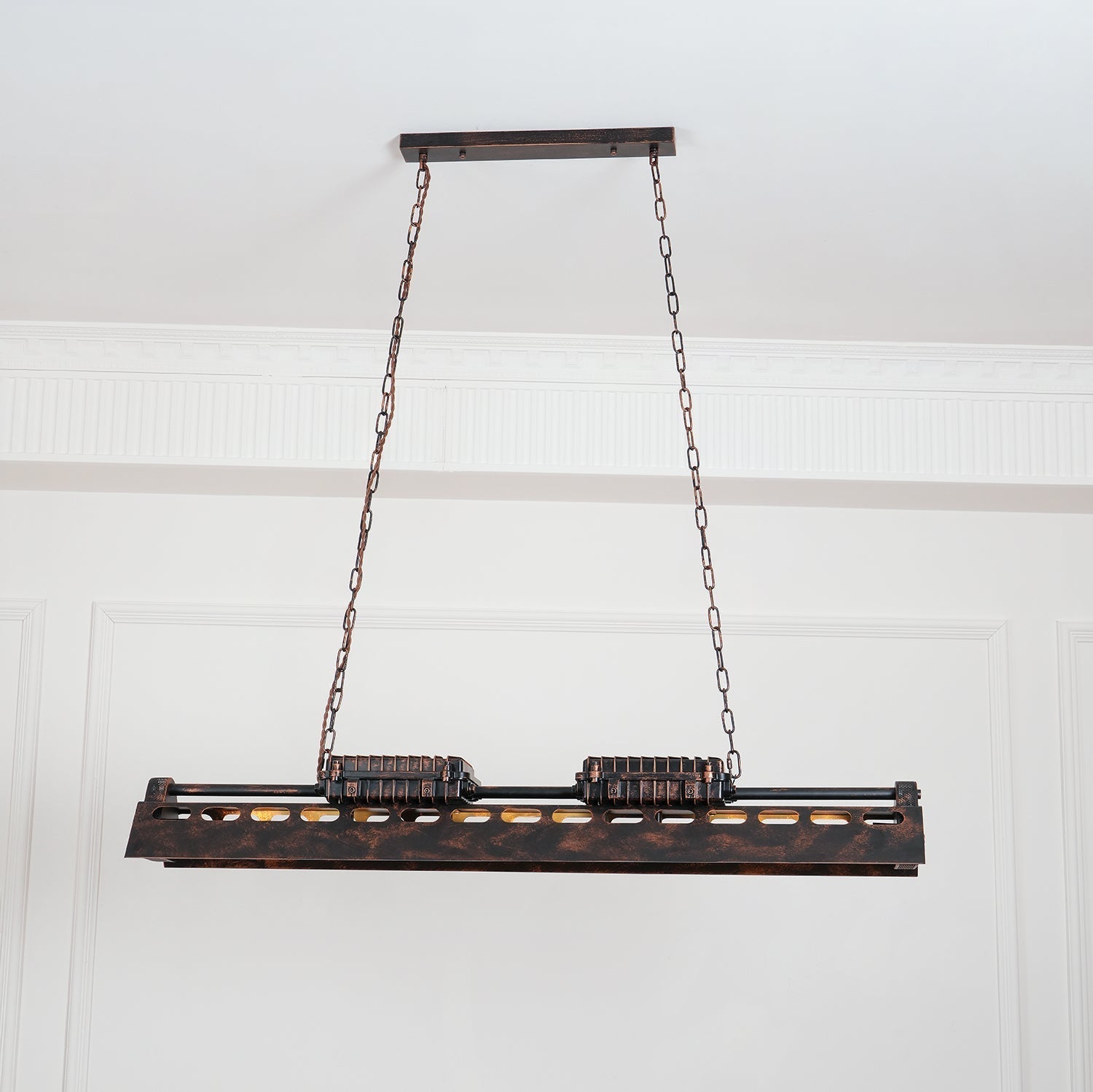 Epoch Lámpara de Araña Industrial Steampunk para Interior