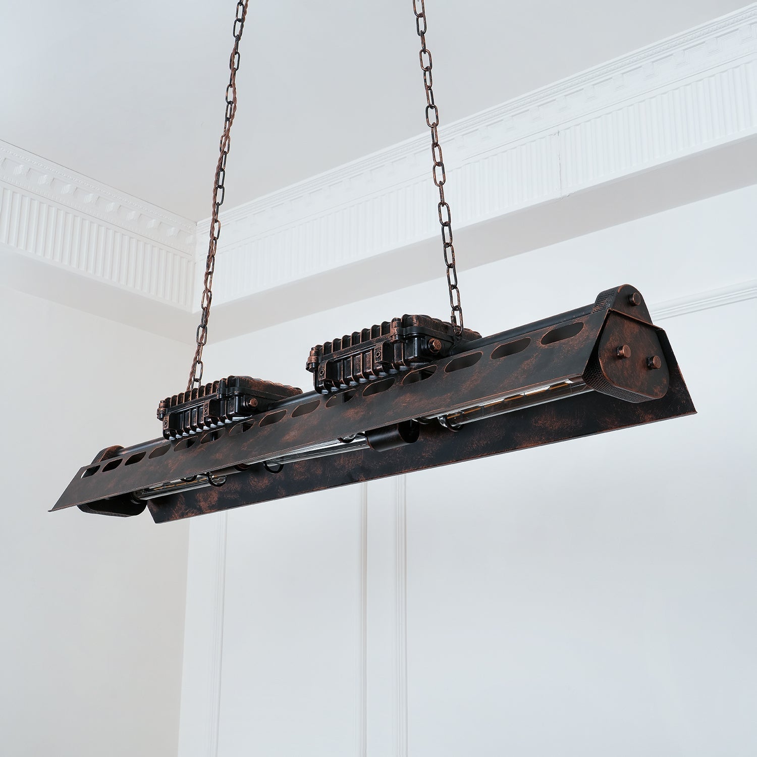Epoch Lámpara de Araña Industrial Steampunk para Interior