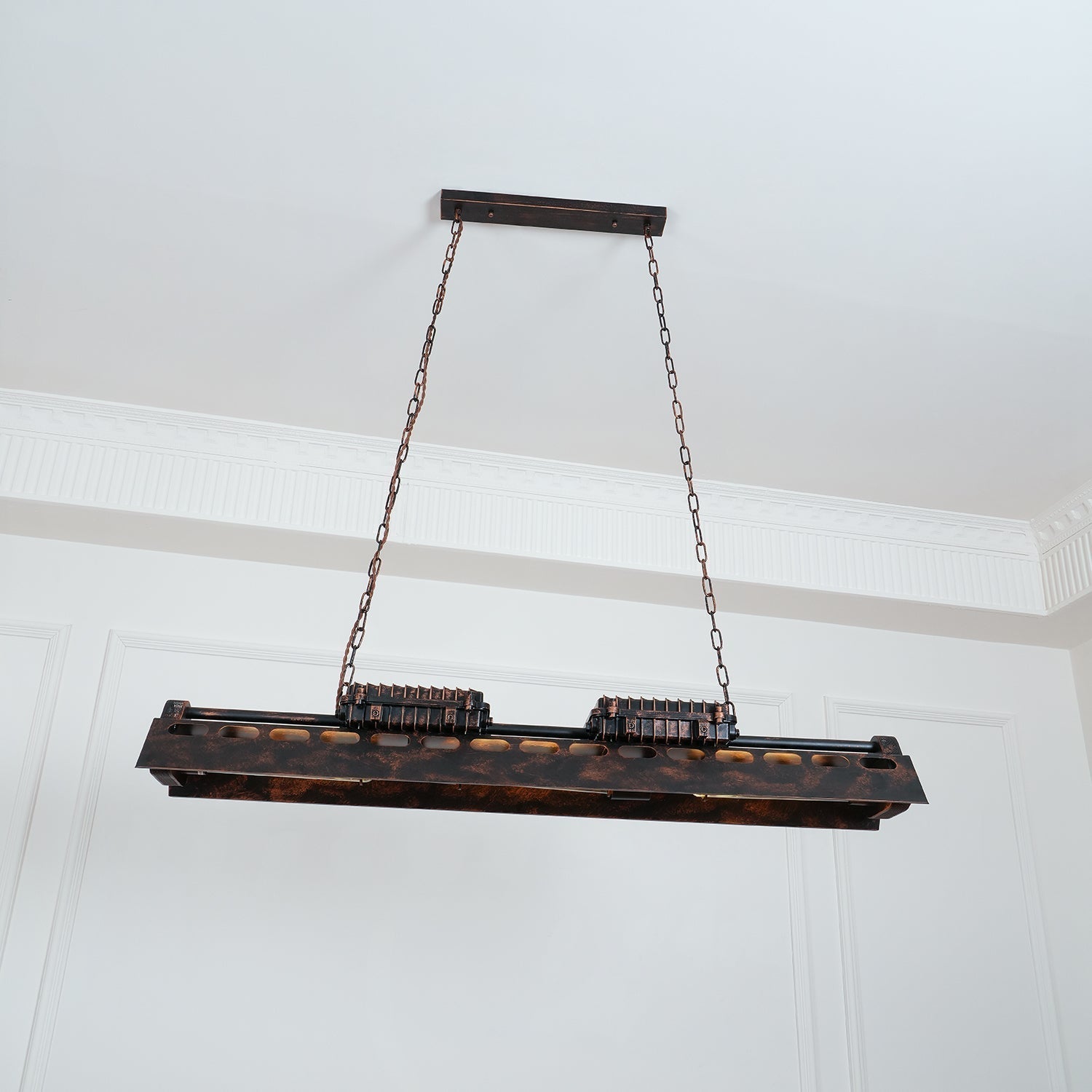 Epoch Lámpara de Araña Industrial Steampunk para Interior