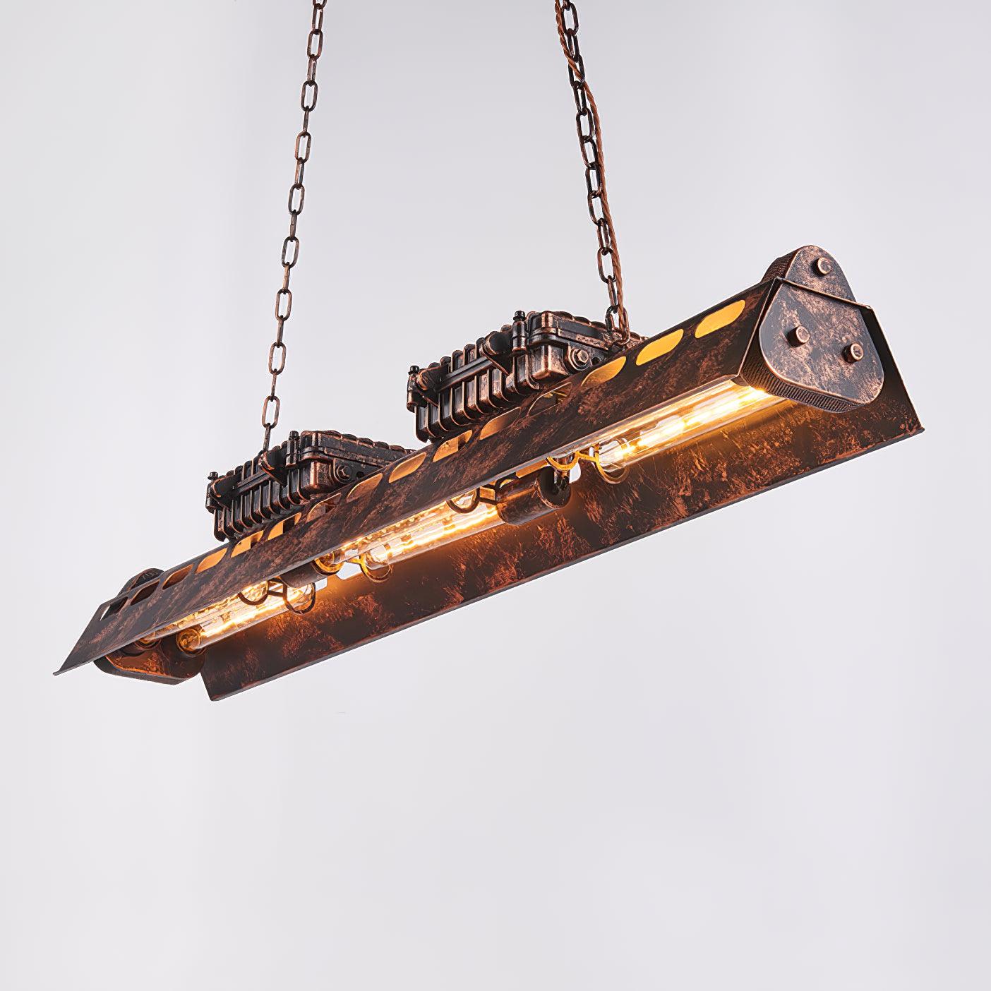 Epoch Lámpara de Araña Industrial Steampunk para Interior