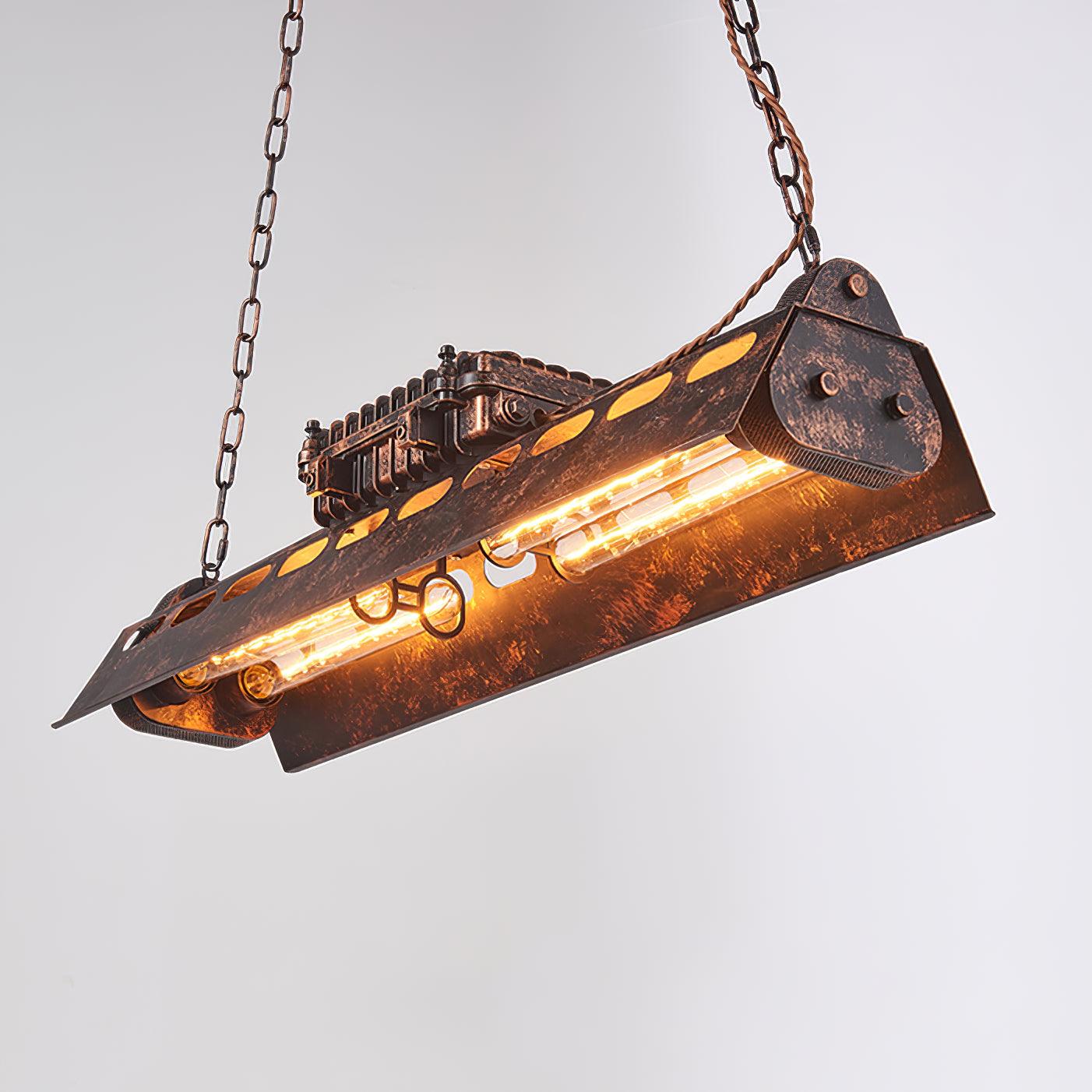 Epoch Lámpara de Araña Industrial Steampunk para Interior
