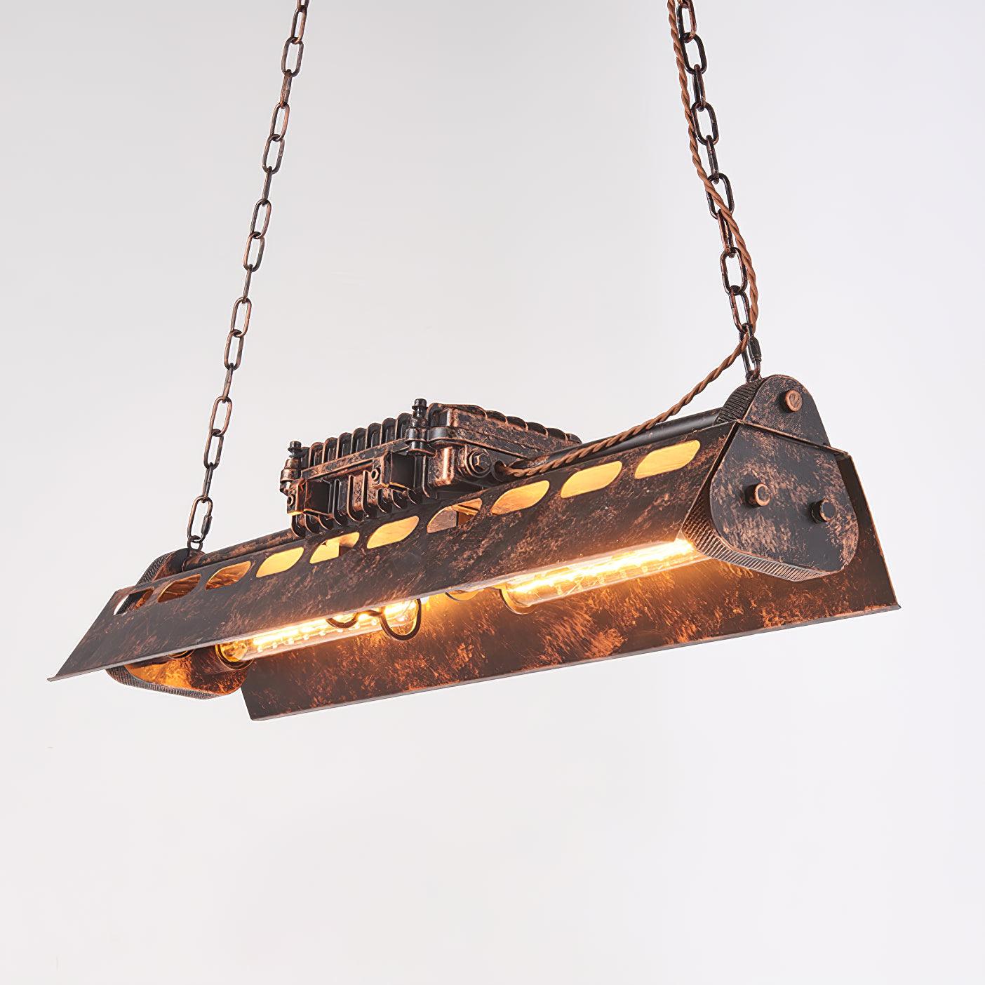 Epoch Lámpara de Araña Industrial Steampunk para Interior