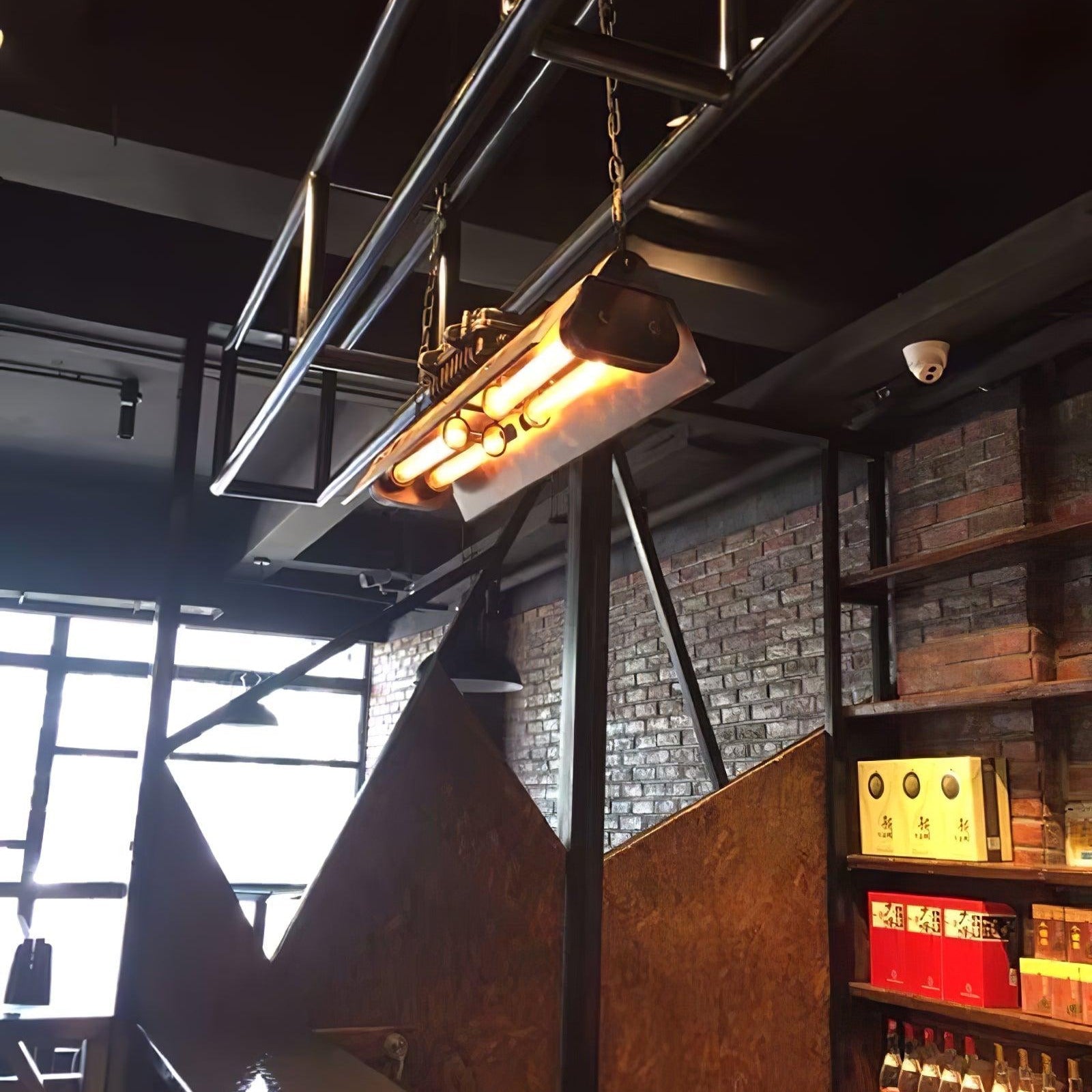 Epoch Lámpara de Araña Industrial Steampunk para Interior
