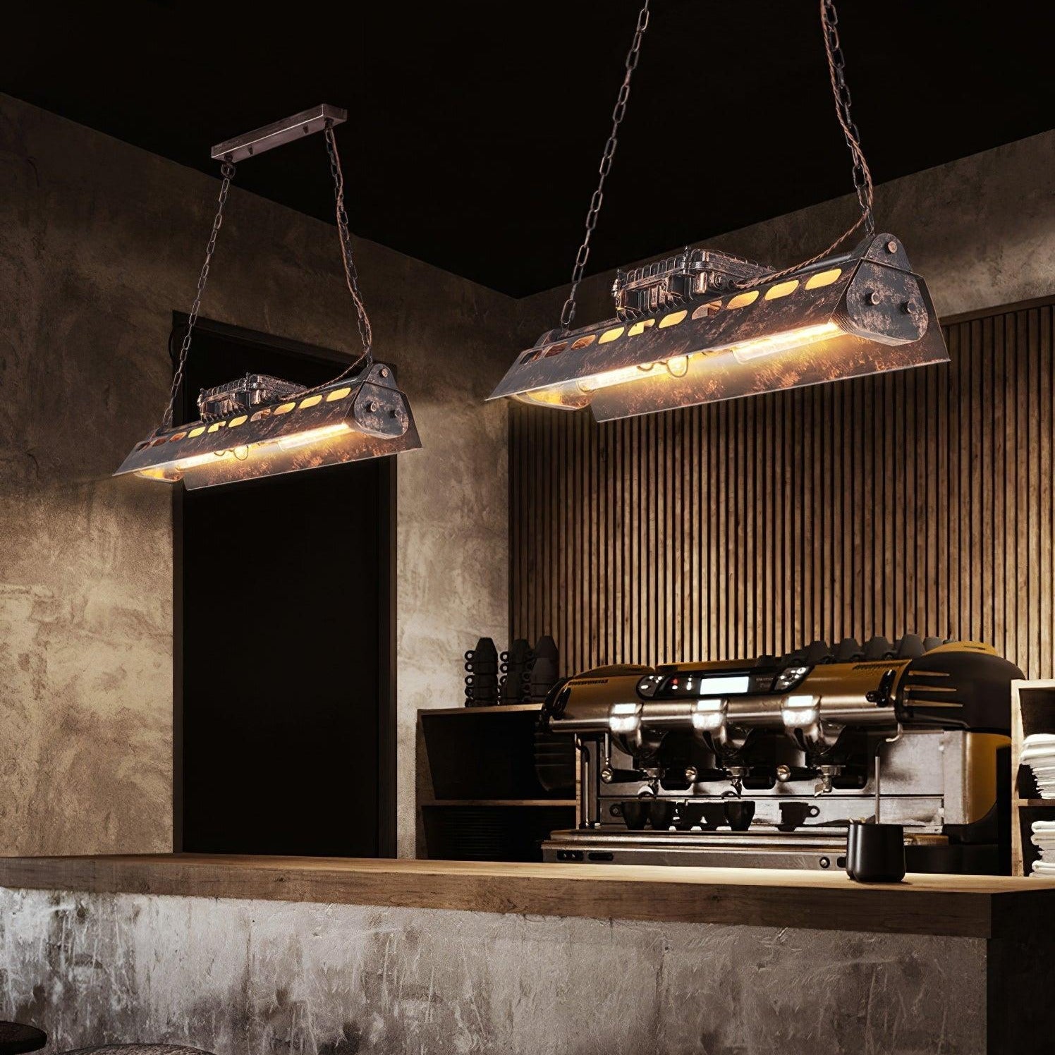Epoch Lámpara de Araña Industrial Steampunk para Interior