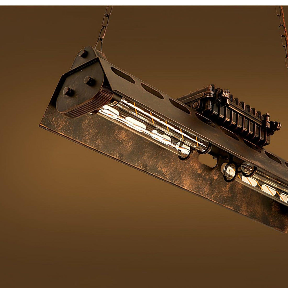 Epoch Lámpara de Araña Industrial Steampunk para Interior