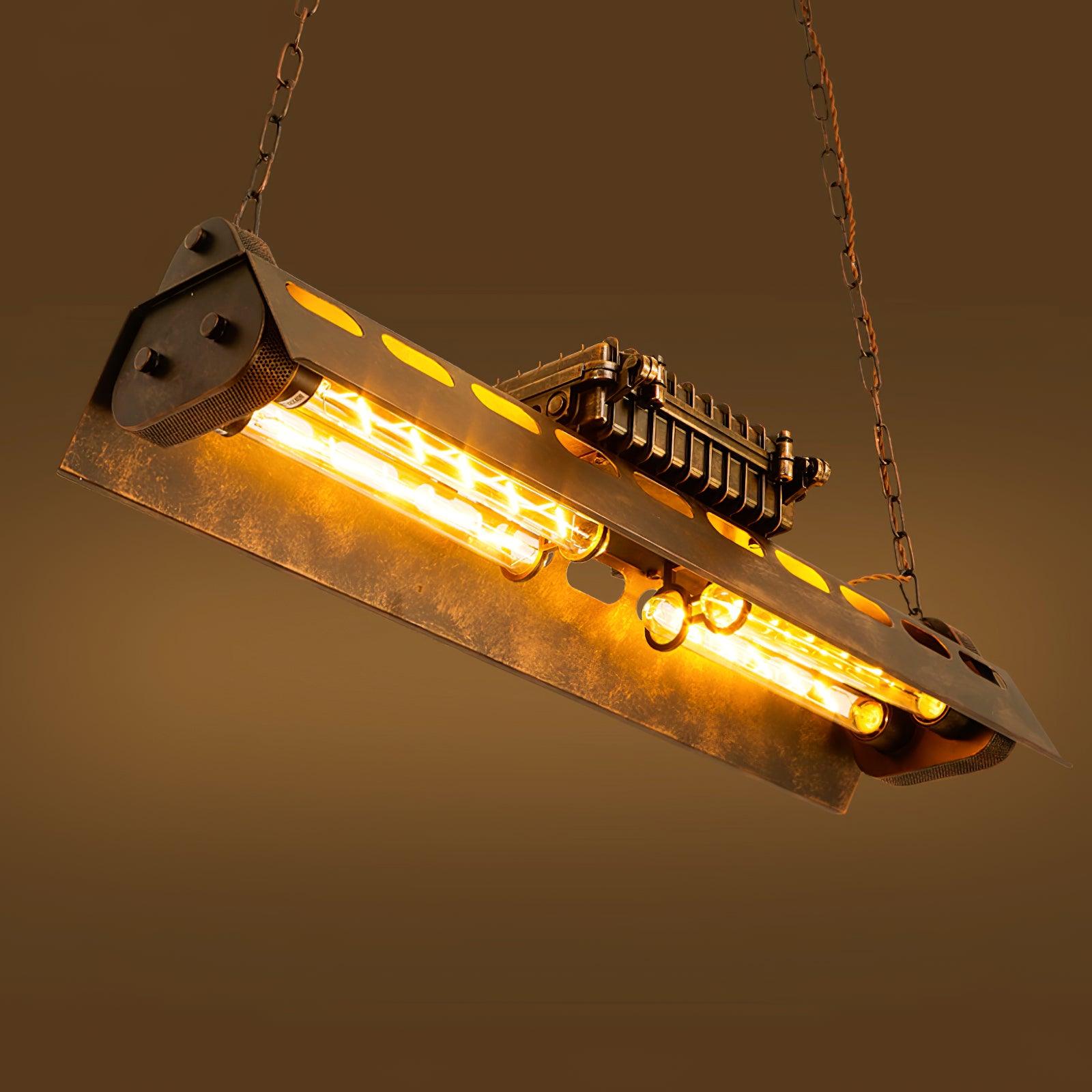 Epoch Lámpara de Araña Industrial Steampunk para Interior