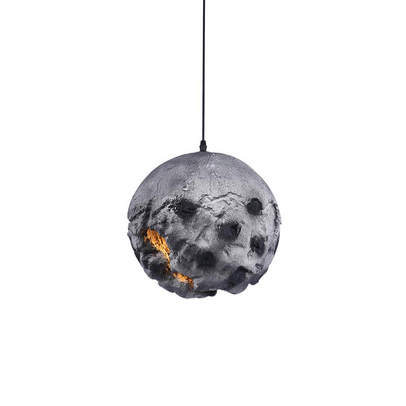 Ilphaara Irregular Planet Metal Plastic Pendant Lamp - Letslighting