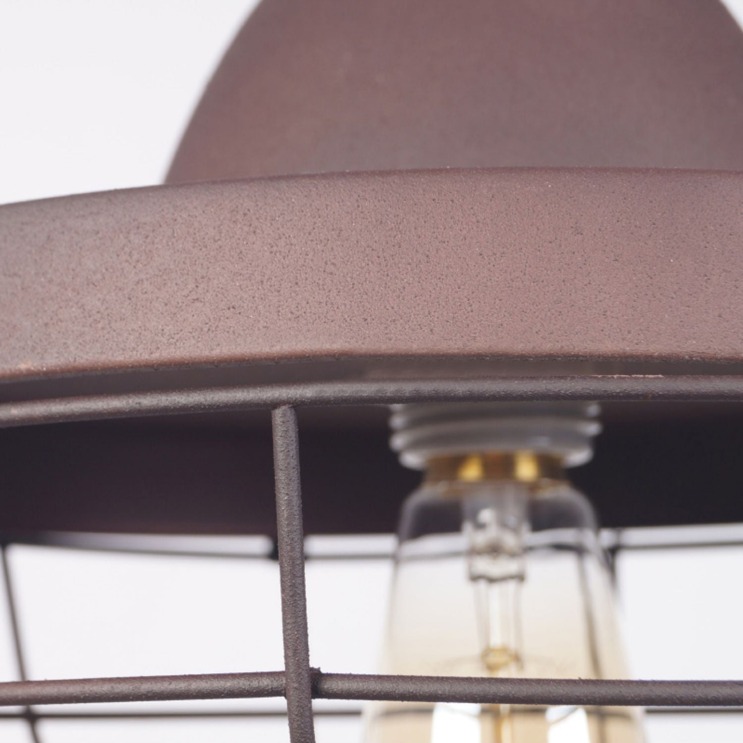 Calaeila Vintage Art Cage Metal Pendant Light - Lamp Copper