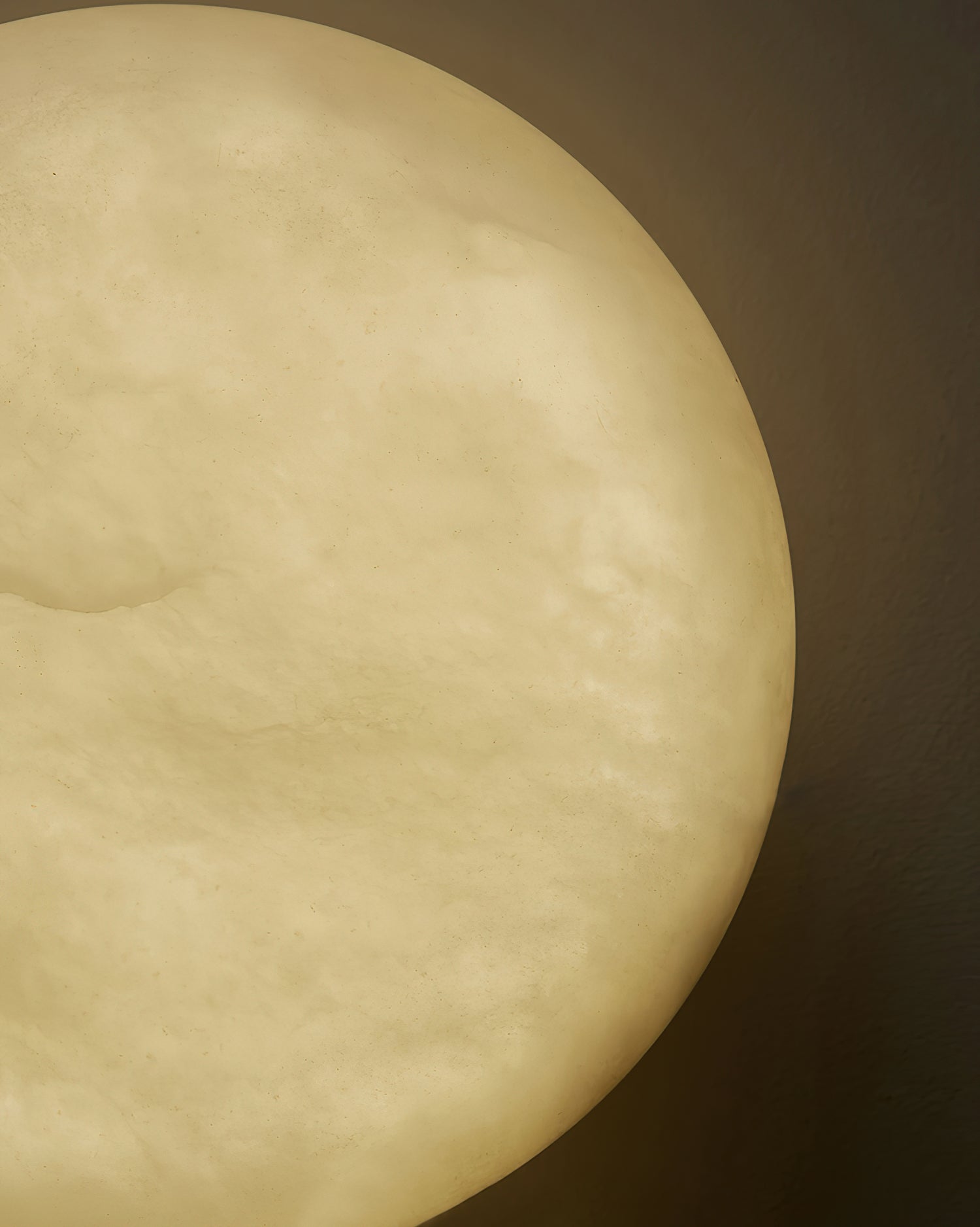 Ilvinan Modern Minimalist Single Alabaster Wall Lamp - Lamp Copper