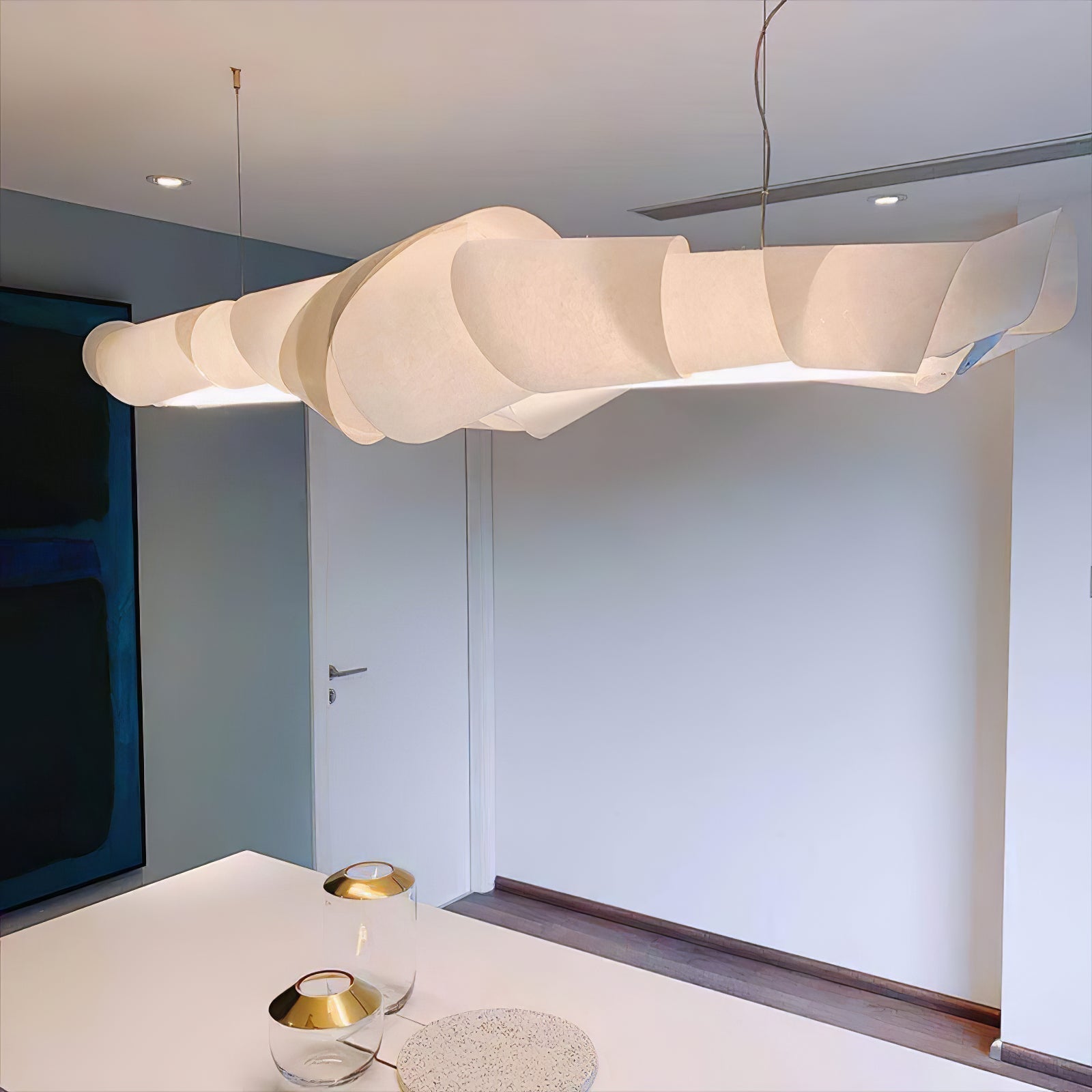 Ribbon Playful PVC Chandelier - Letslighting