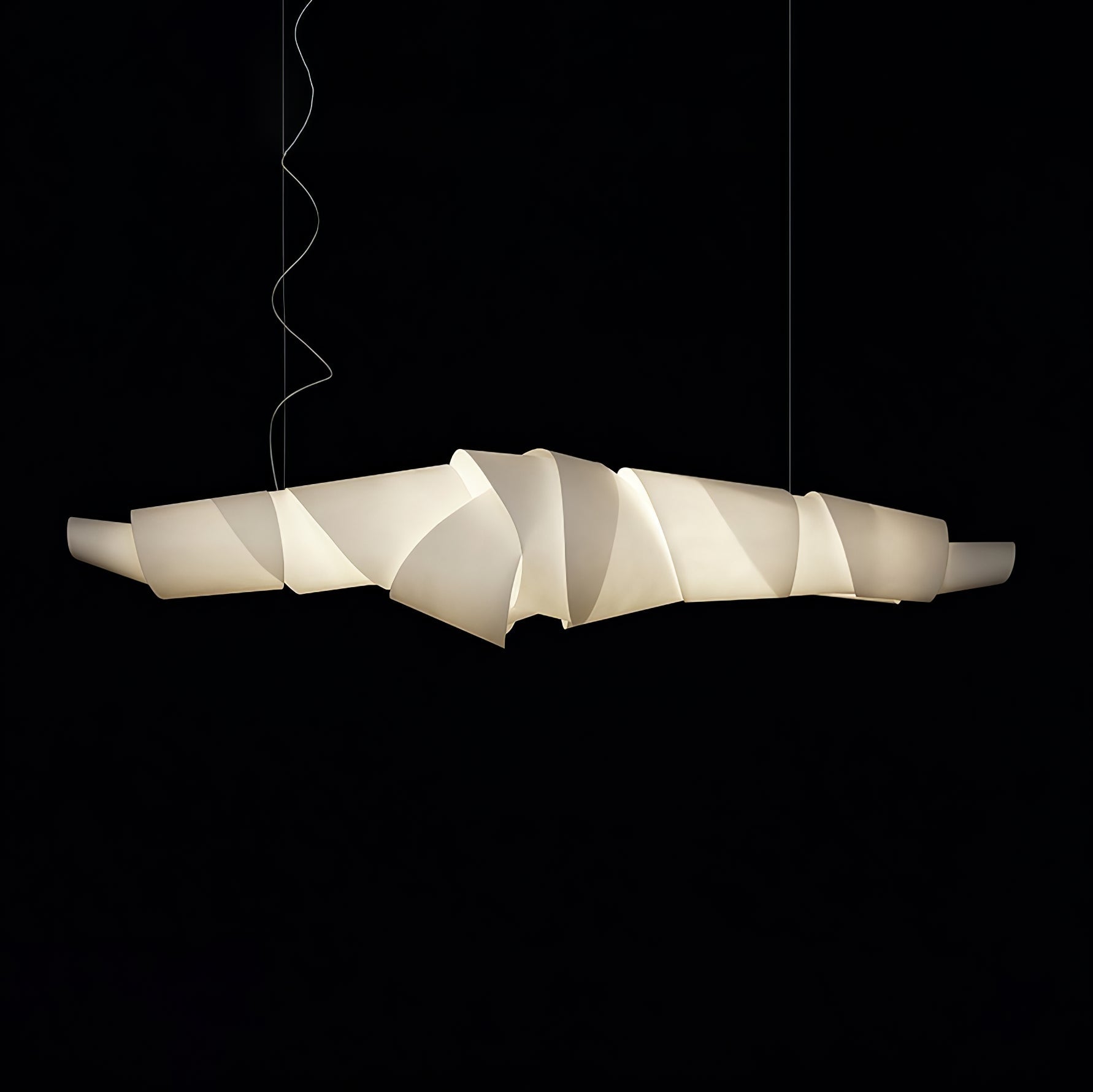 Ribbon Playful PVC Chandelier - Letslighting