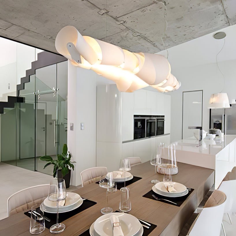 Ribbon Playful PVC Chandelier - Letslighting