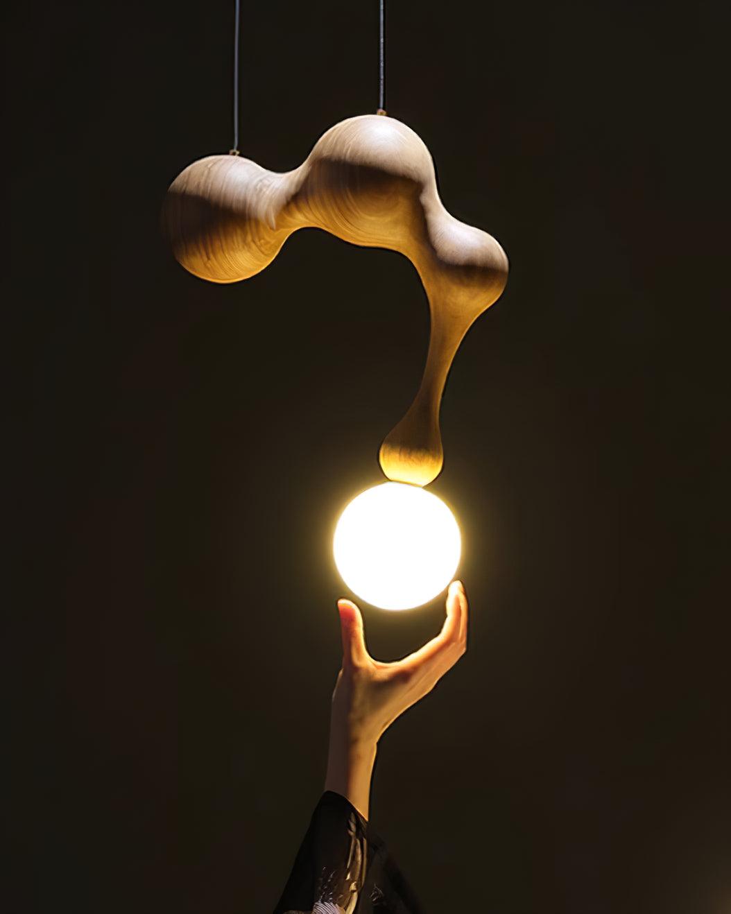 Jenna Wooden Pendant Lamp - Letslighting