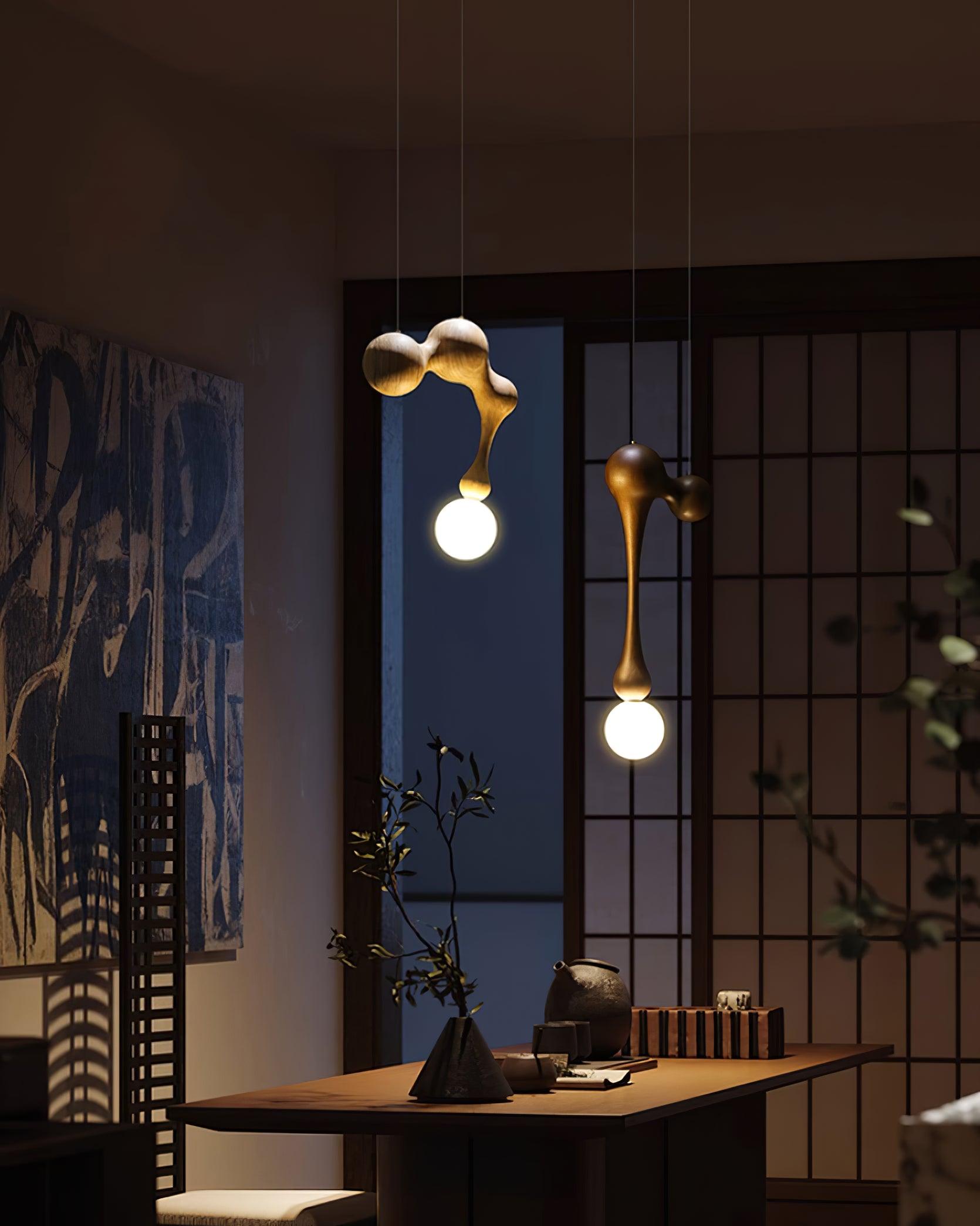 Jenna Wooden Pendant Lamp - Letslighting