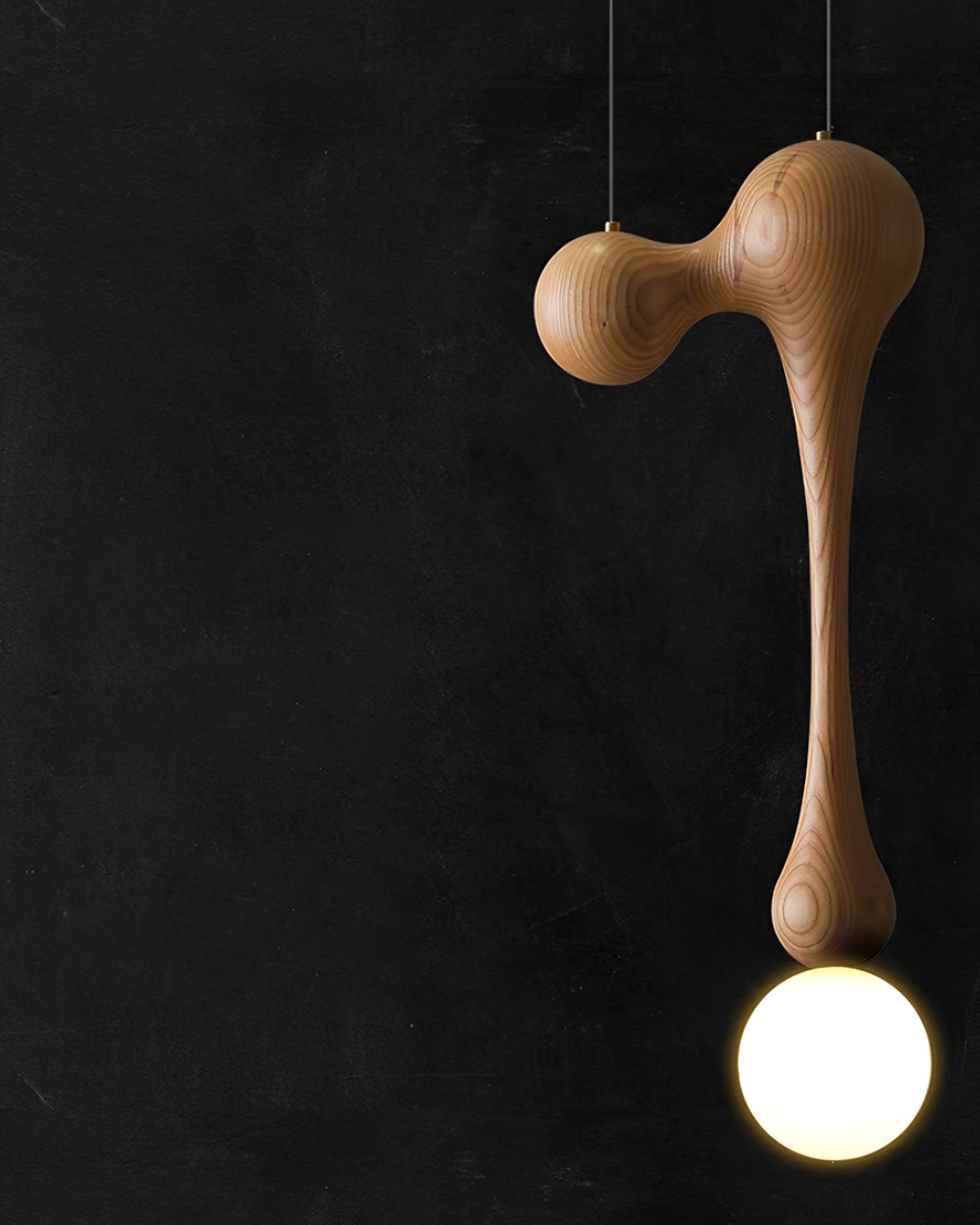 Jenna Wooden Pendant Lamp - Letslighting