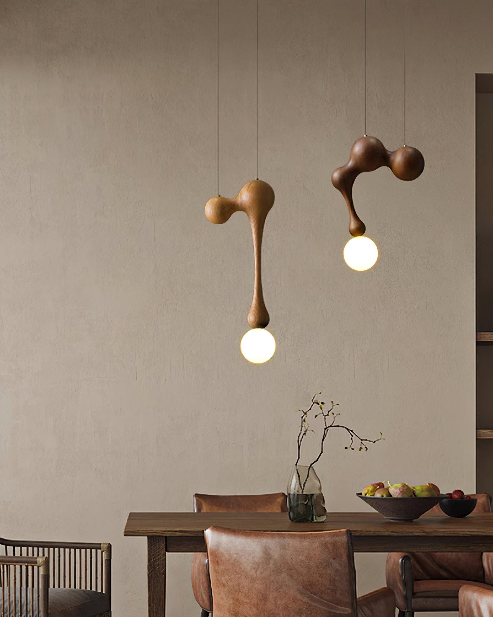 Jenna Wooden Pendant Lamp - Letslighting