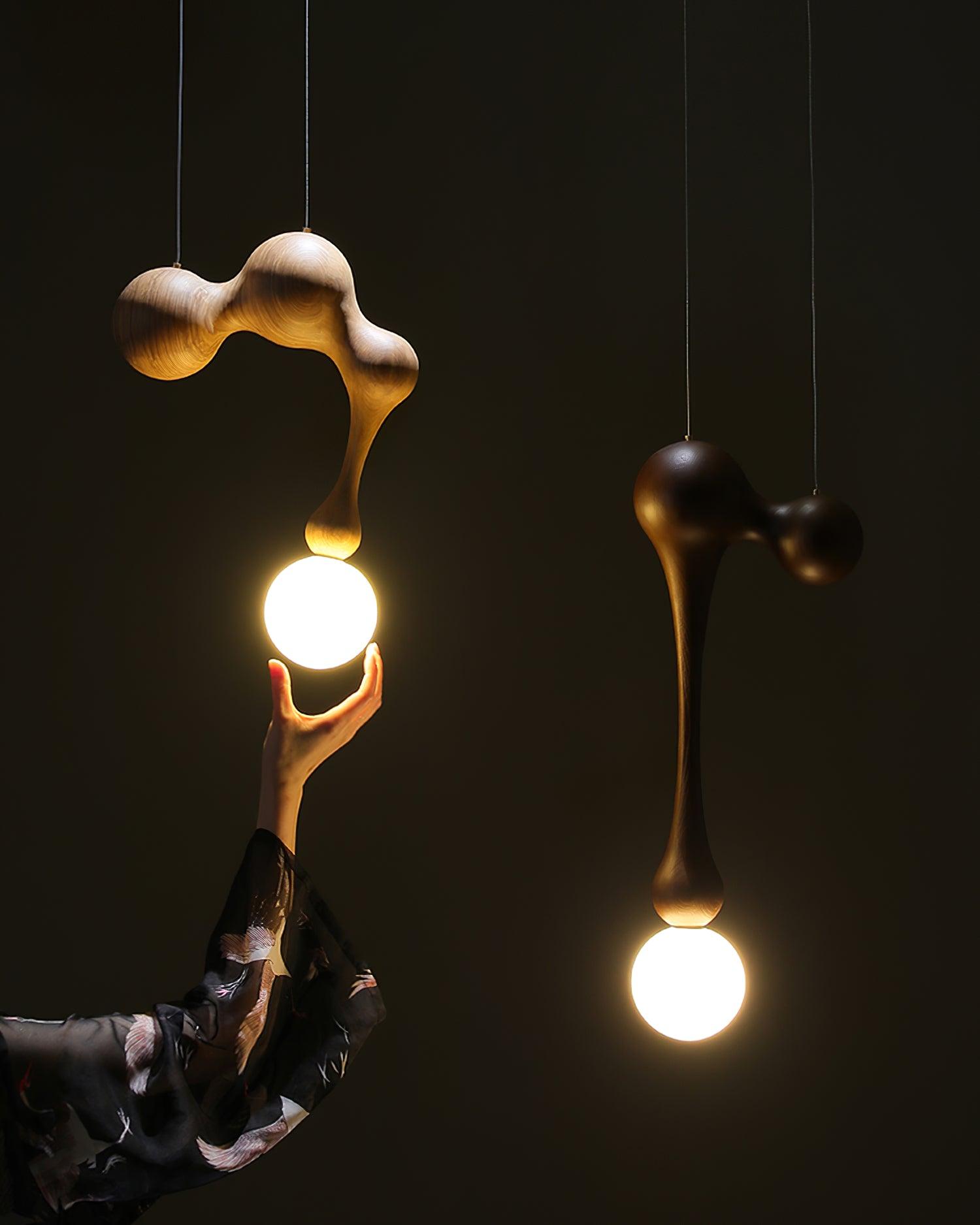 Jenna Wooden Pendant Lamp - Letslighting