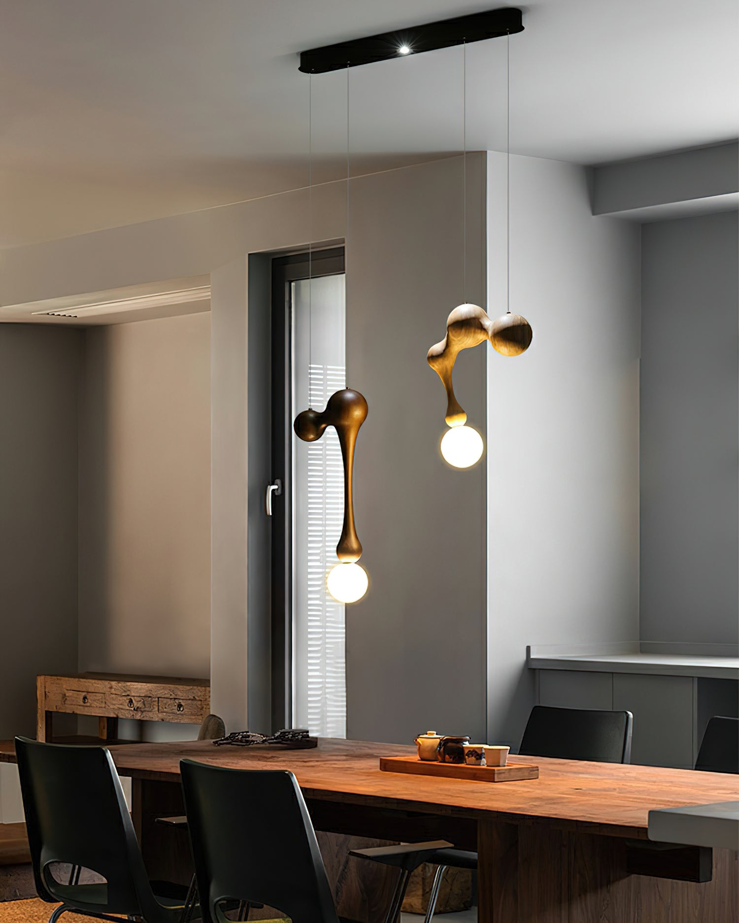 Jenna Wooden Pendant Lamp - Letslighting