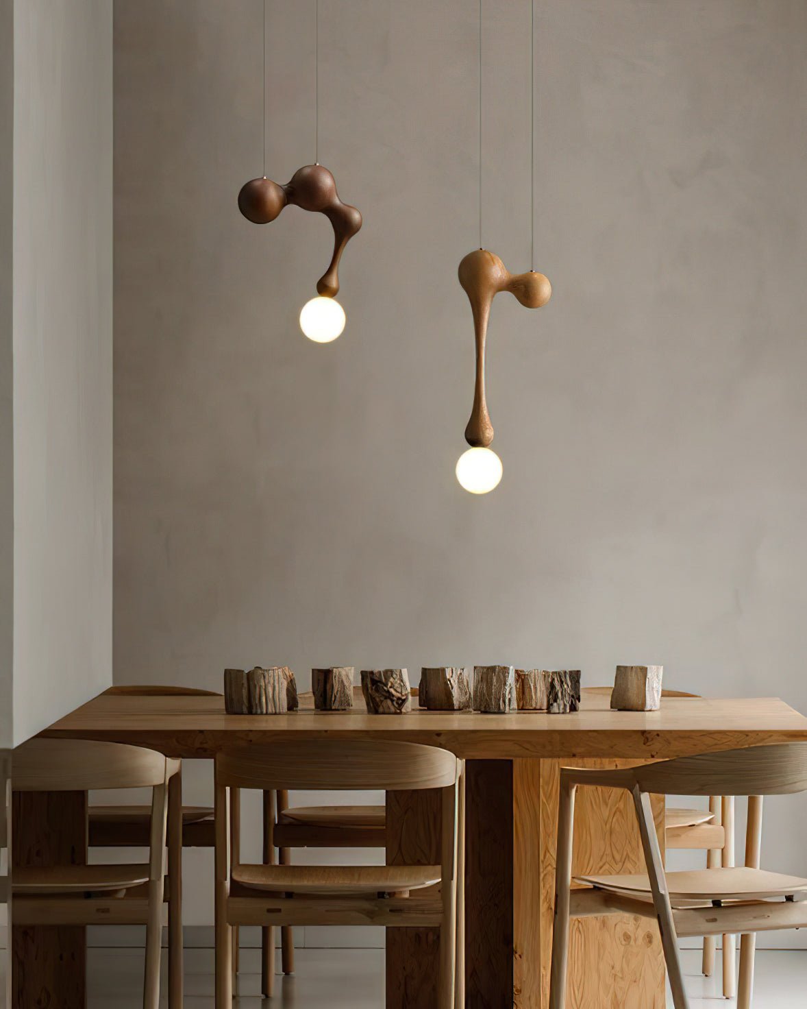 Jenna Wooden Pendant Lamp - Letslighting