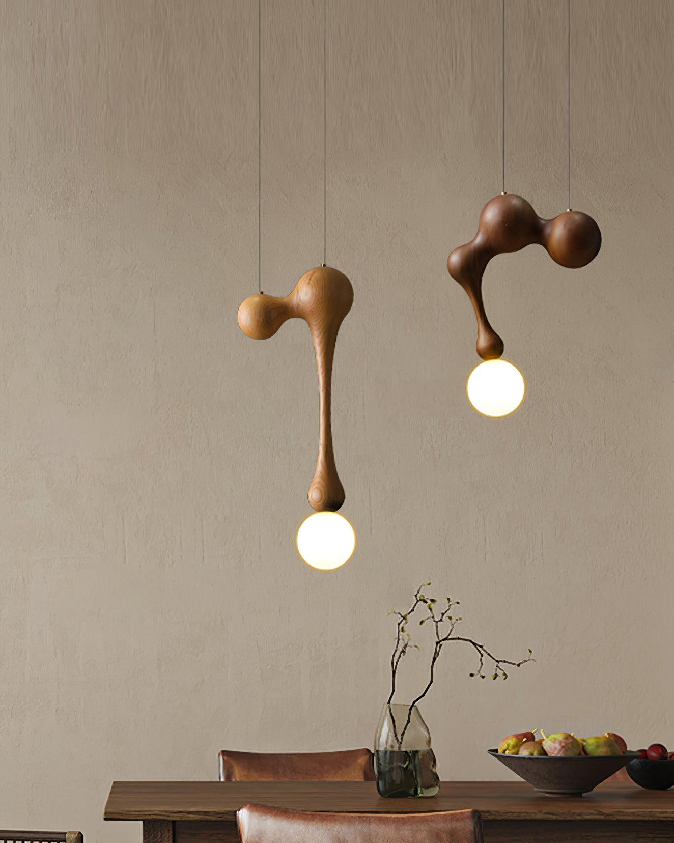 Jenna Wooden Pendant Lamp - Letslighting