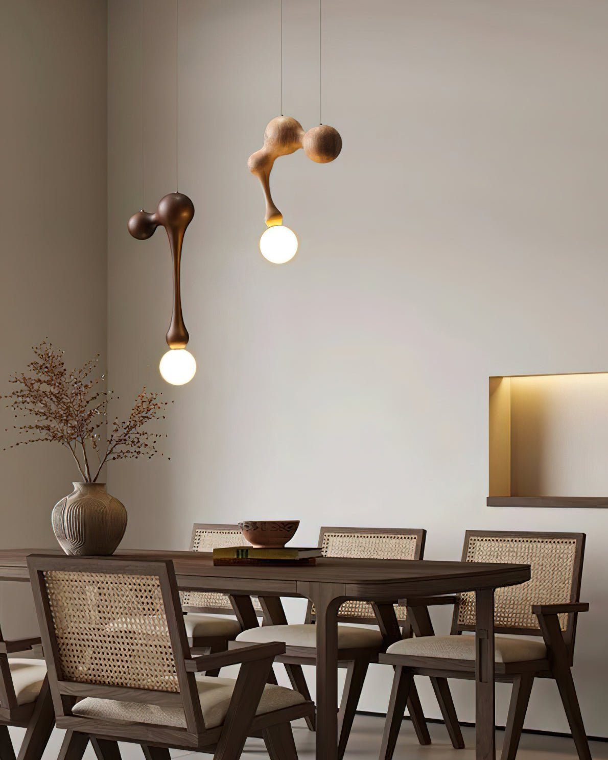 Jenna Wooden Pendant Lamp - Letslighting