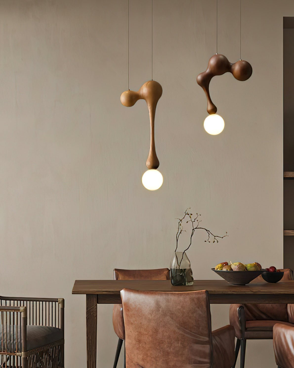 Jenna Wooden Pendant Lamp - Letslighting
