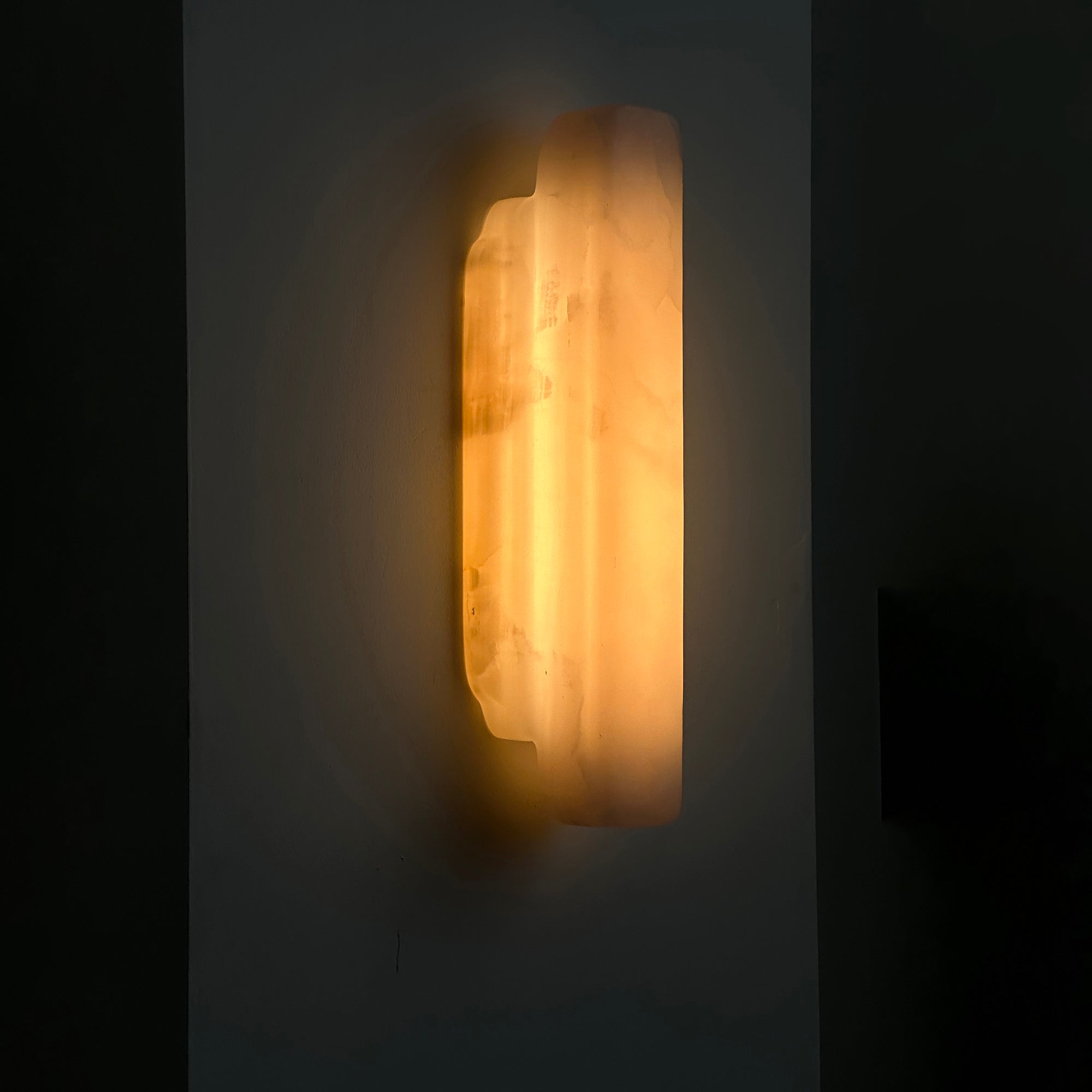 Eurcara Modern Minimalist Natural Marble Wall Lamp - Lamp Copper