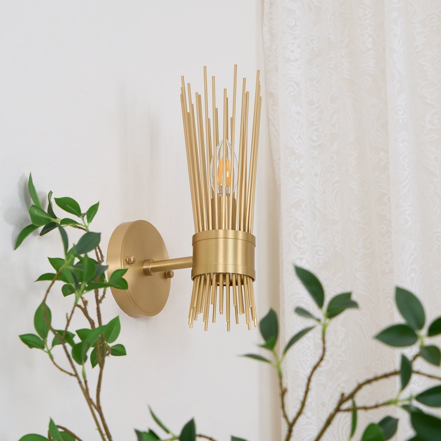 Jovenko Candle Wall Light - Letslighting