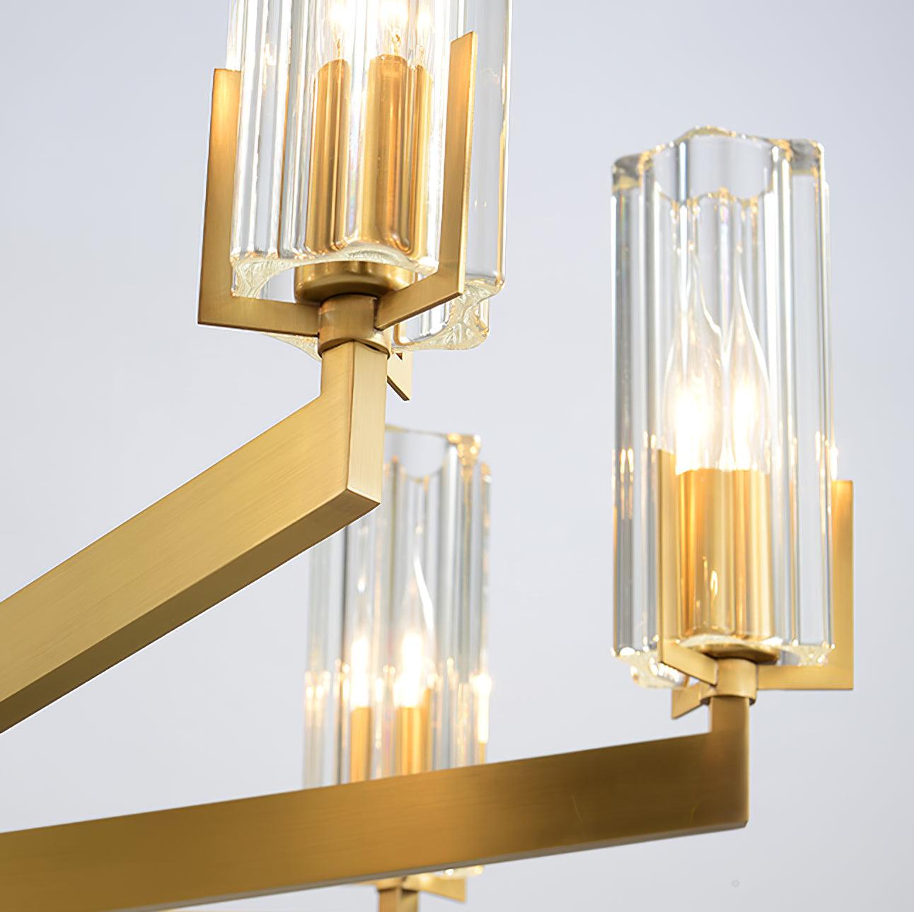 Kayla Brass Chandelier - Letslighting