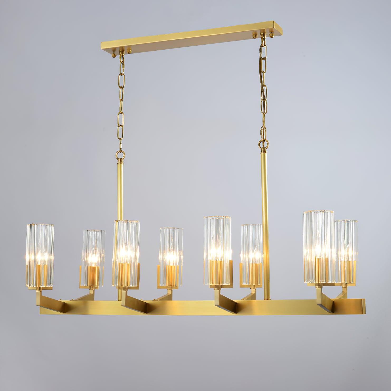 Kayla Brass Chandelier - Letslighting