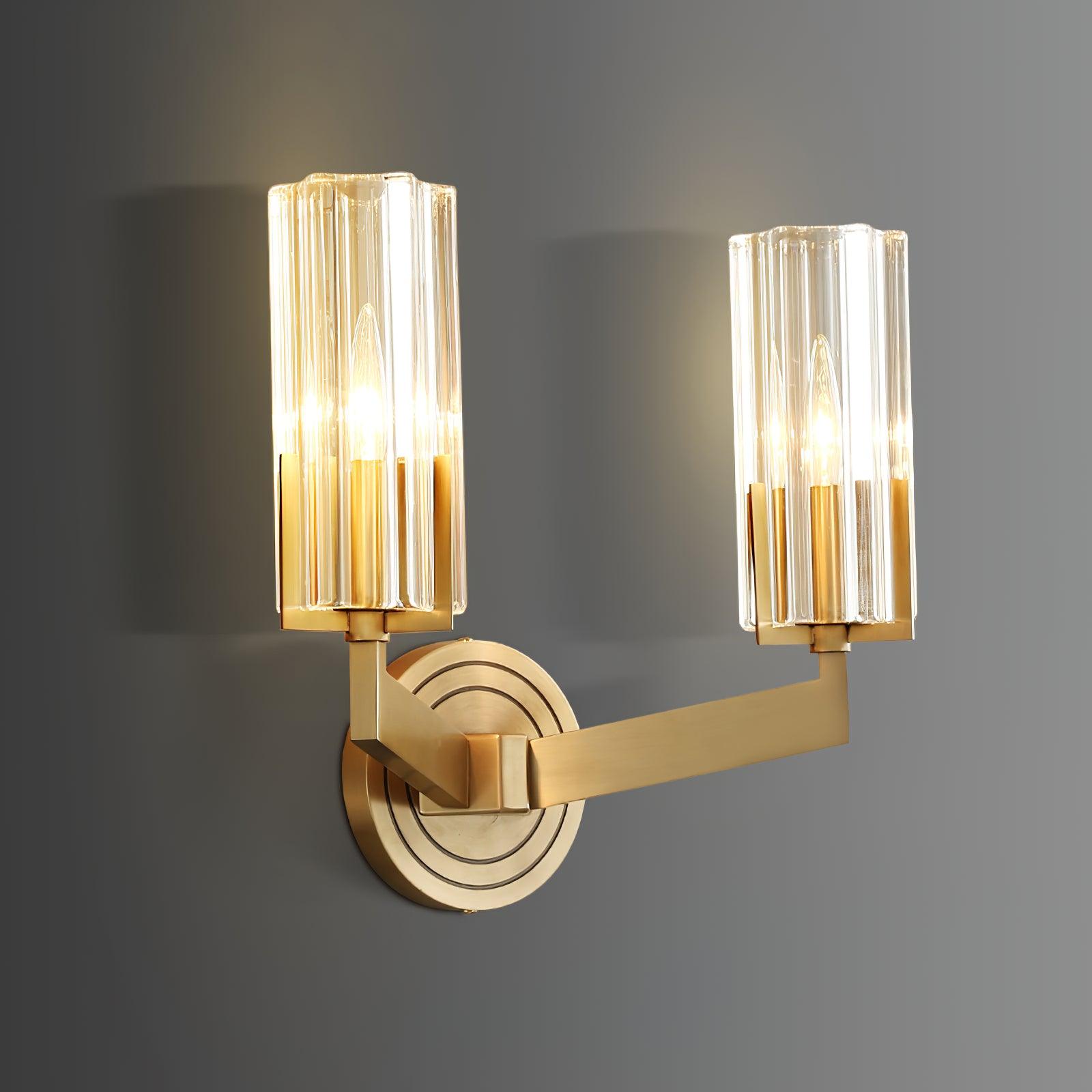 Kayla Brass Wall Lamp - Letslighting