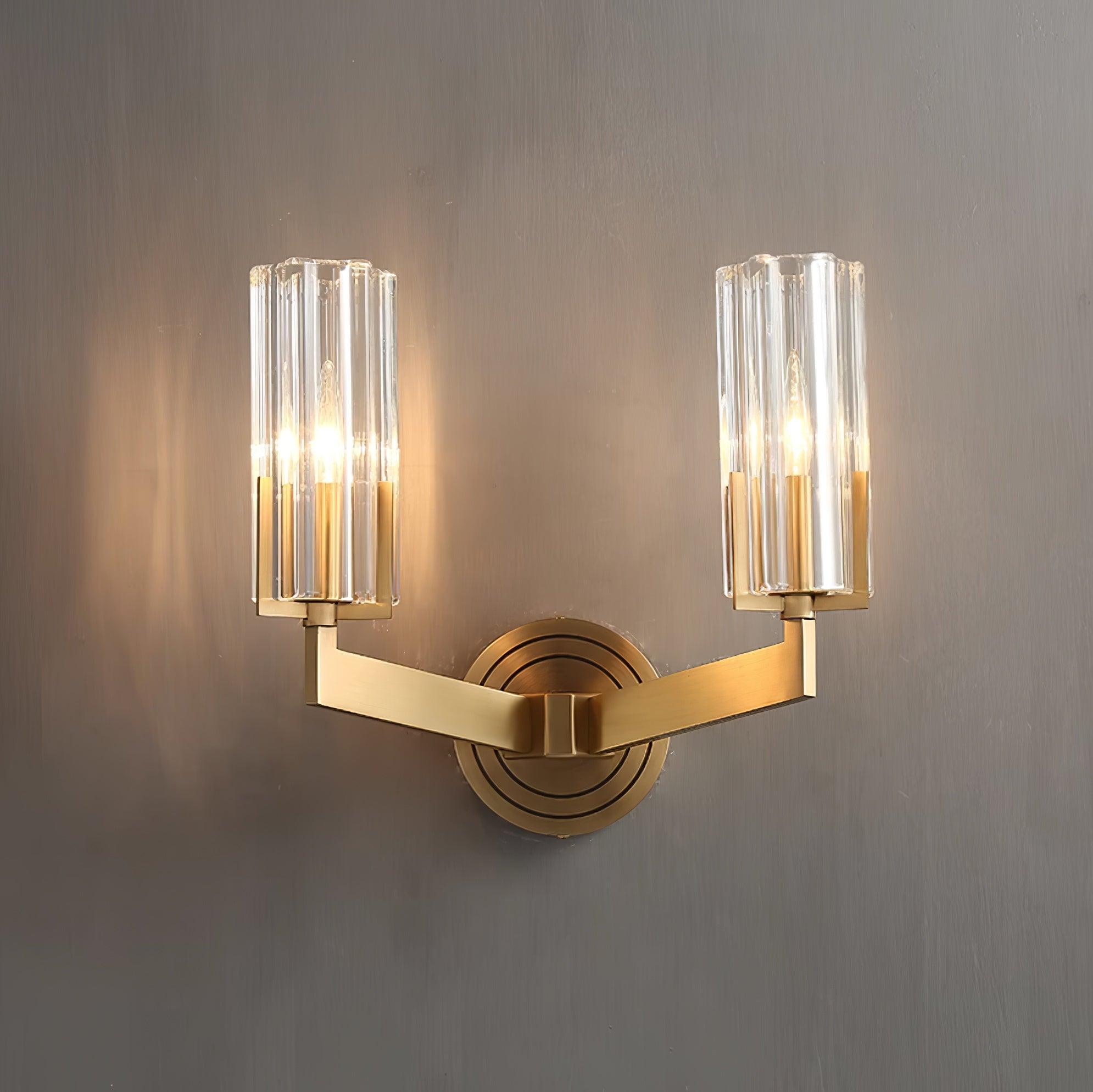 Kayla Brass Wall Lamp - Letslighting