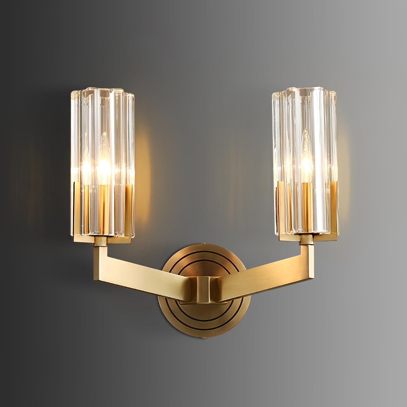 Kayla Brass Wall Lamp - Letslighting