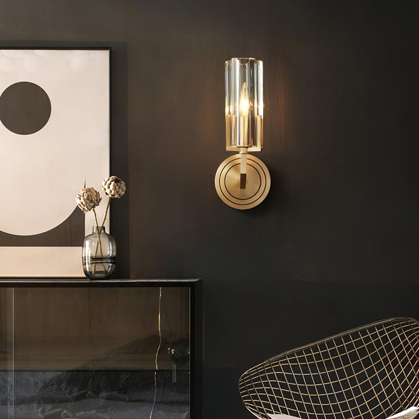 Kayla Brass Wall Lamp - Letslighting