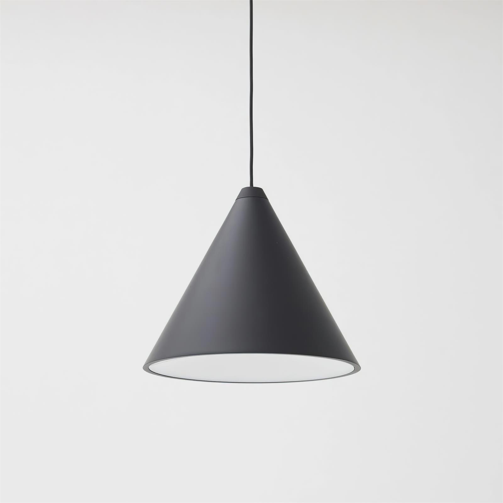 Pendant Light Black Cone Shade Industrial - Letslighting