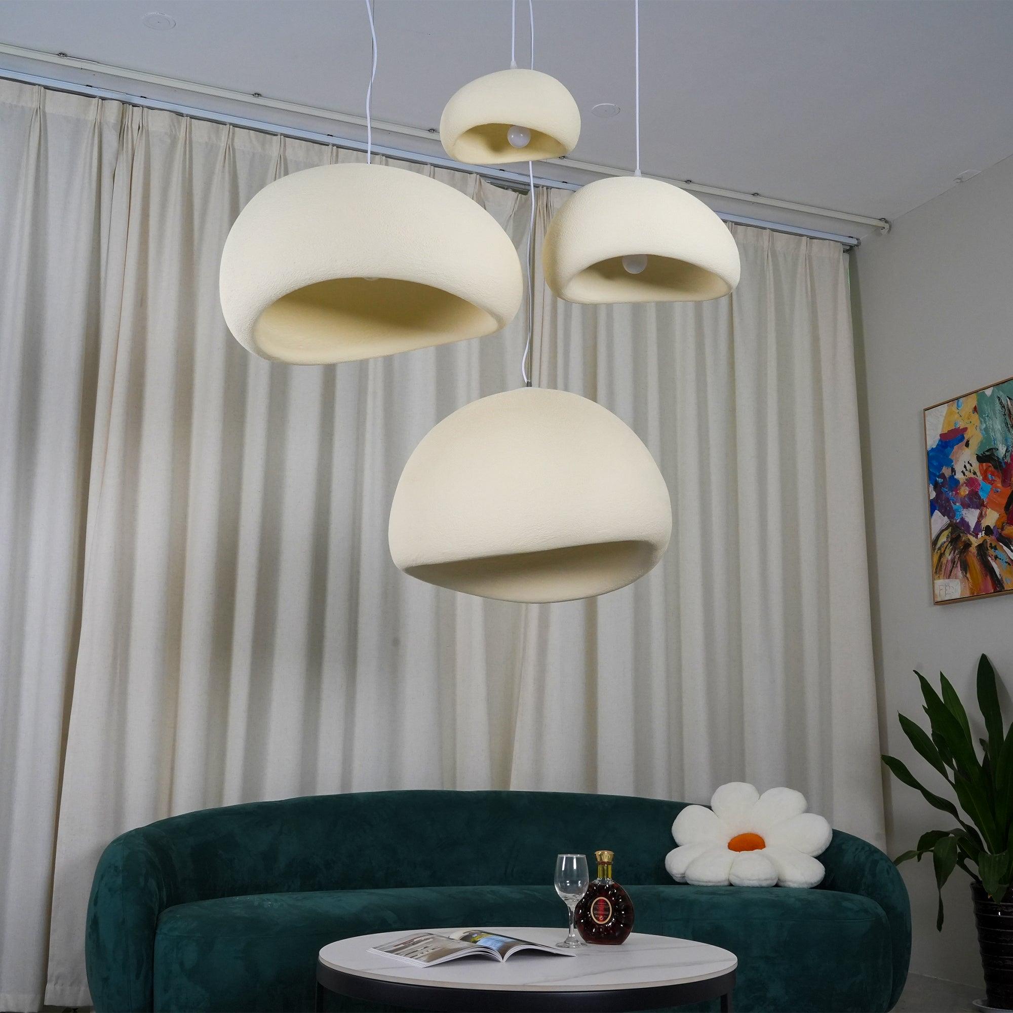 Ivinan Minimalist Cloud Style B Metal Pendant Light - Letslighting