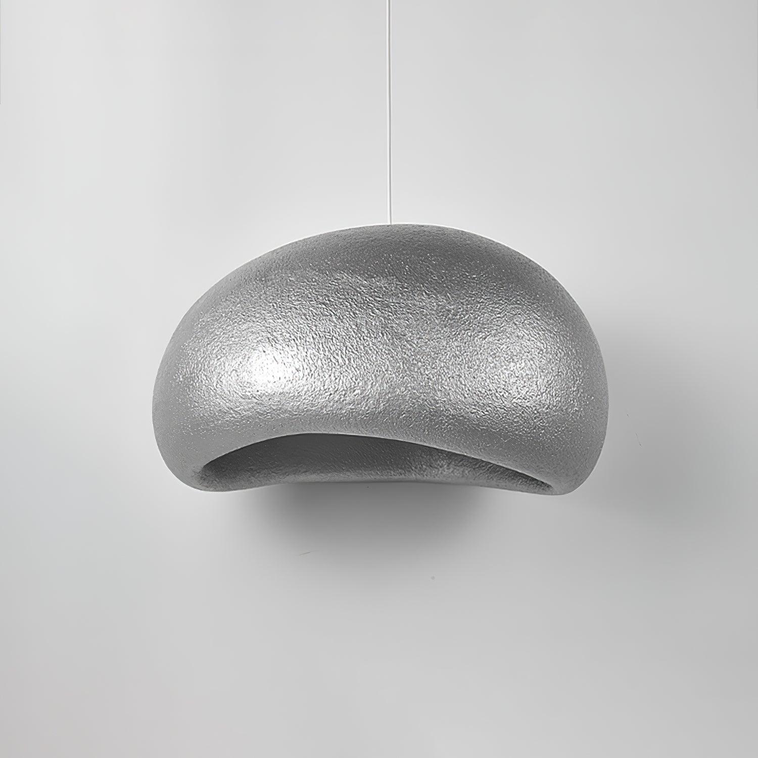 Pendant Lamp Pebble Inspired Organic Form Soft Glow Modern Artistic - Letslighting