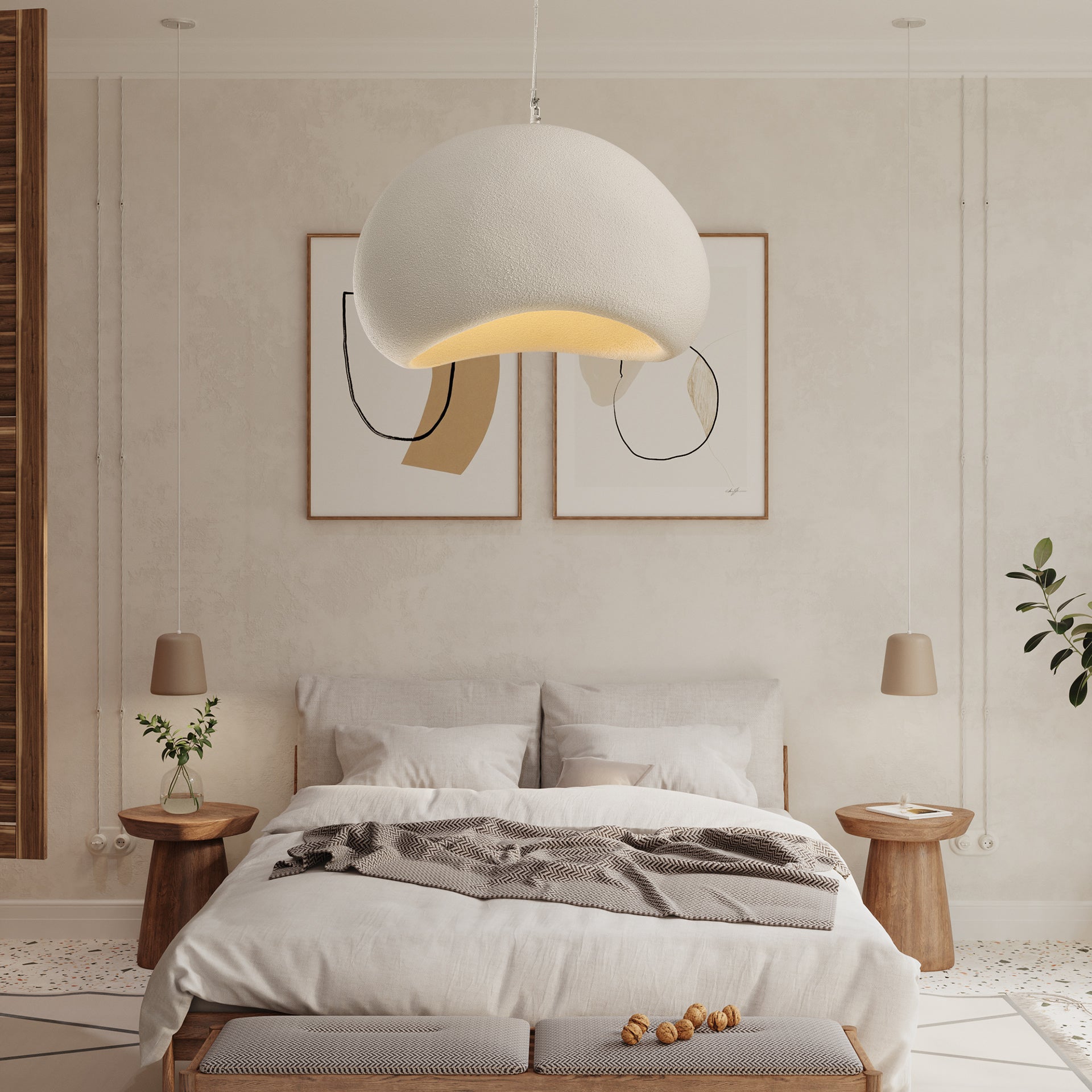 Khmara Resin Pendant Light - Letslighting