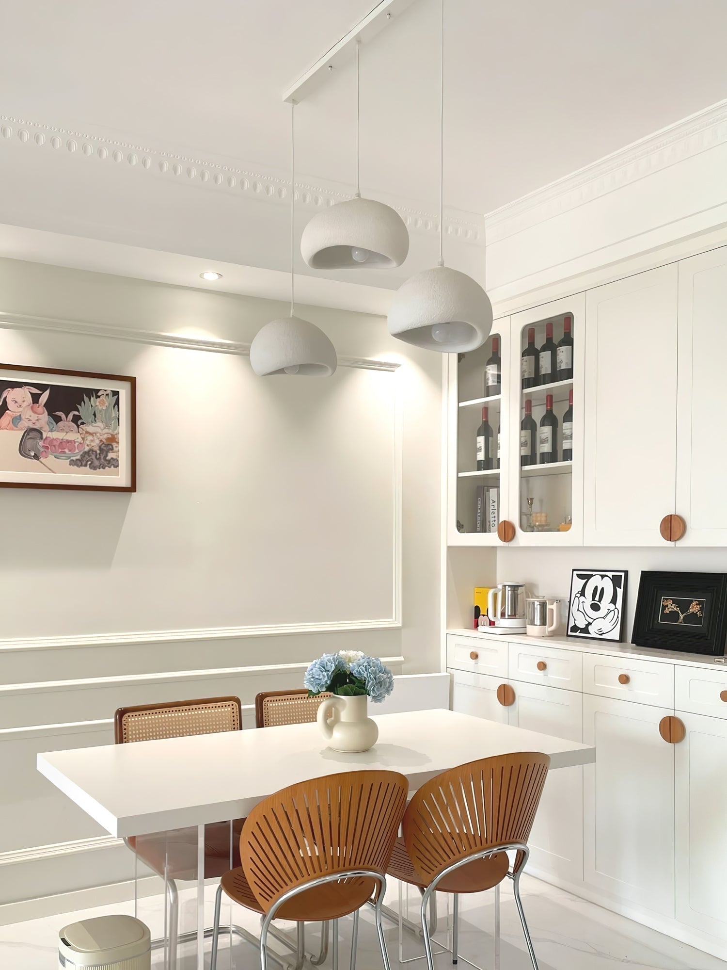 Ivinan Minimalist Cloud Style B Metal Pendant Light - Letslighting
