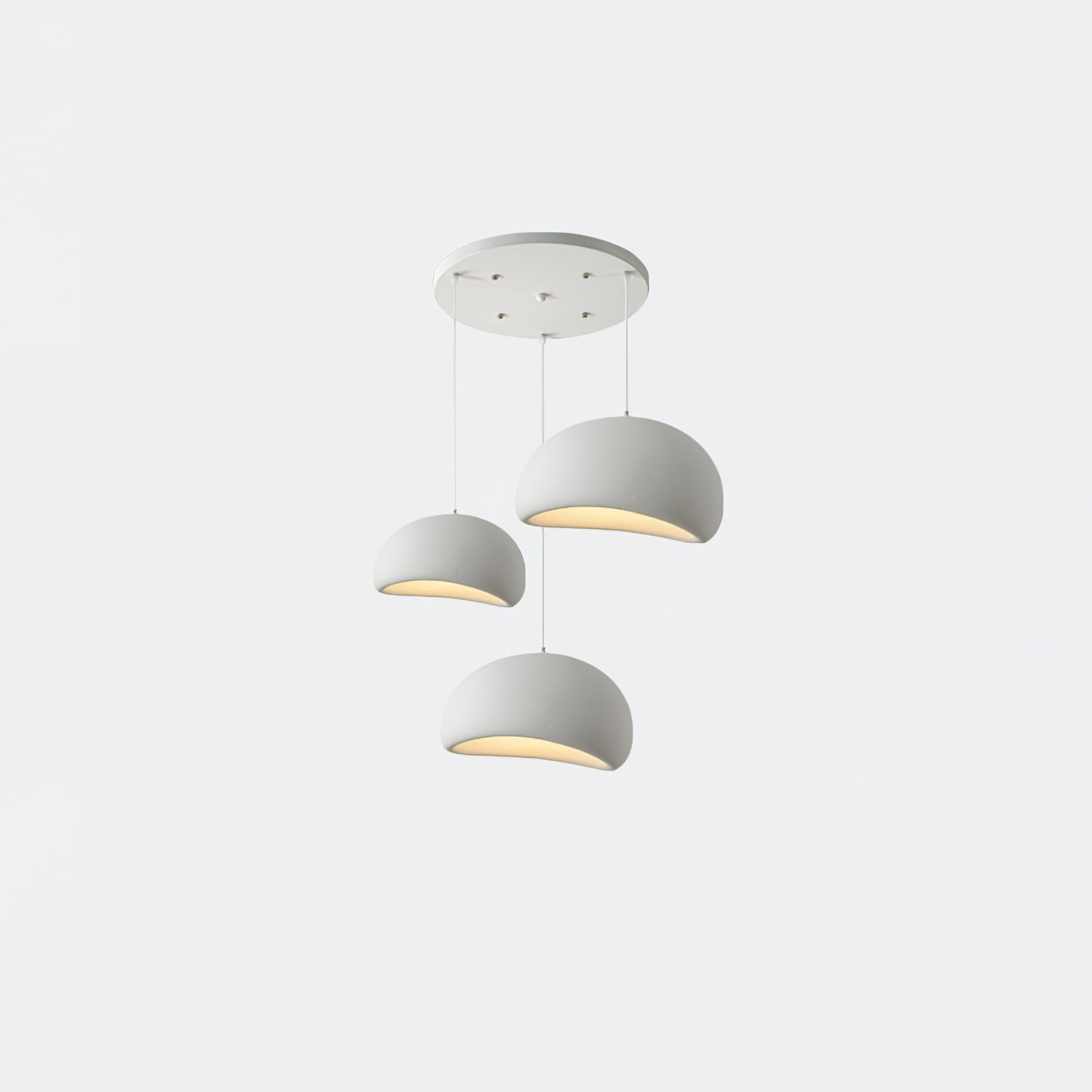 Ivinan Minimalist Cloud Style B Metal Pendant Light - Letslighting