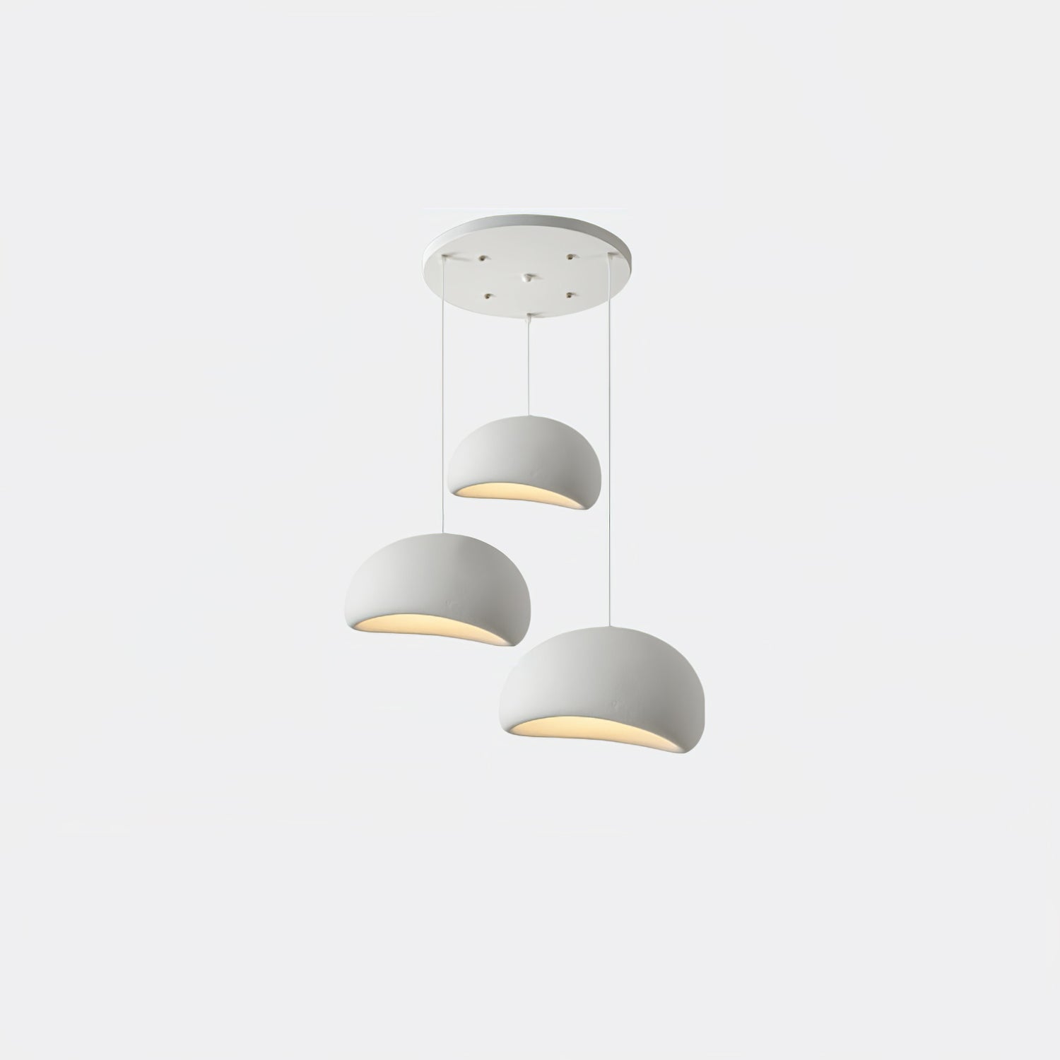 Ivinan Minimalist Cloud Style B Metal Pendant Light - Letslighting
