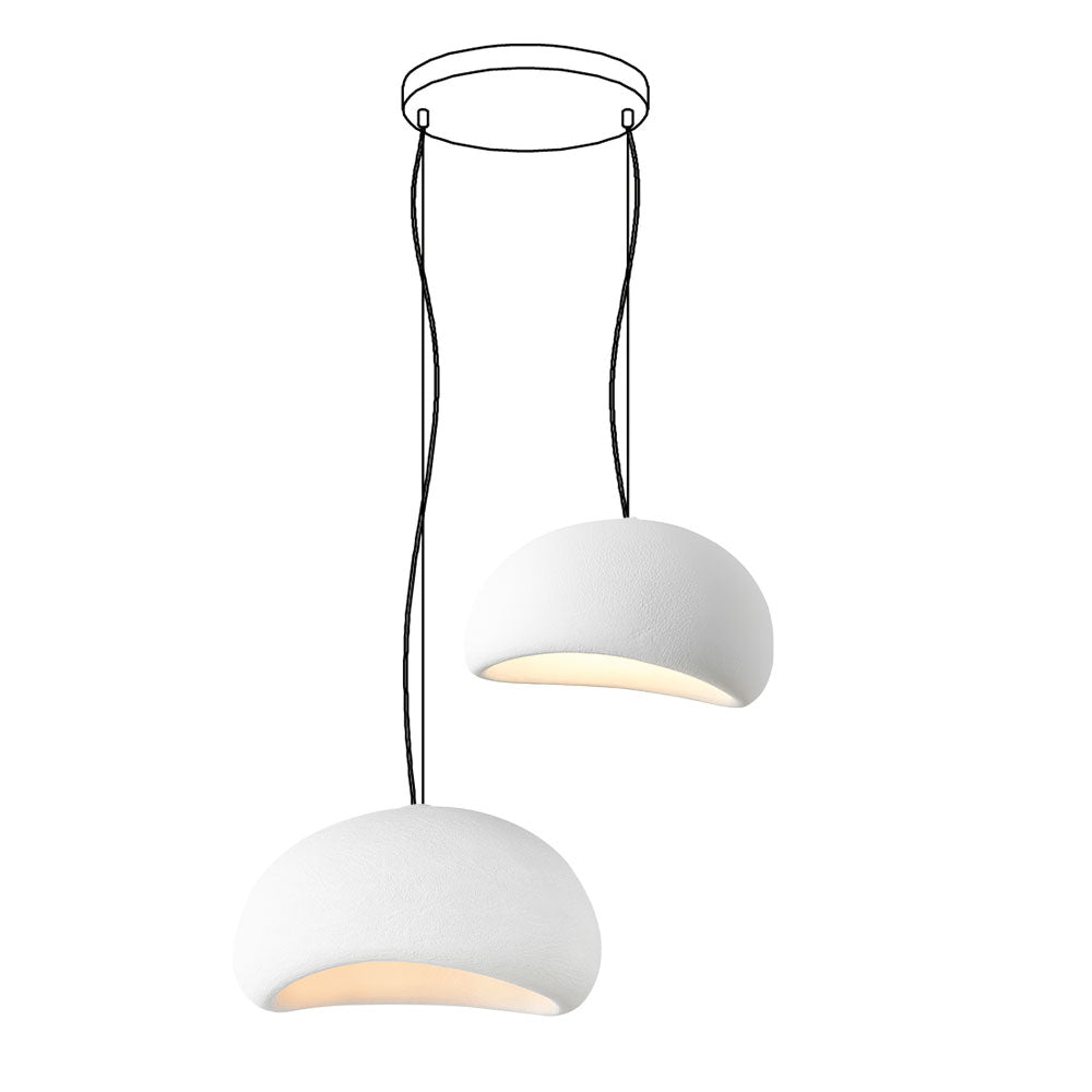 Khmara Rough Combination Chandelier B - Letslighting