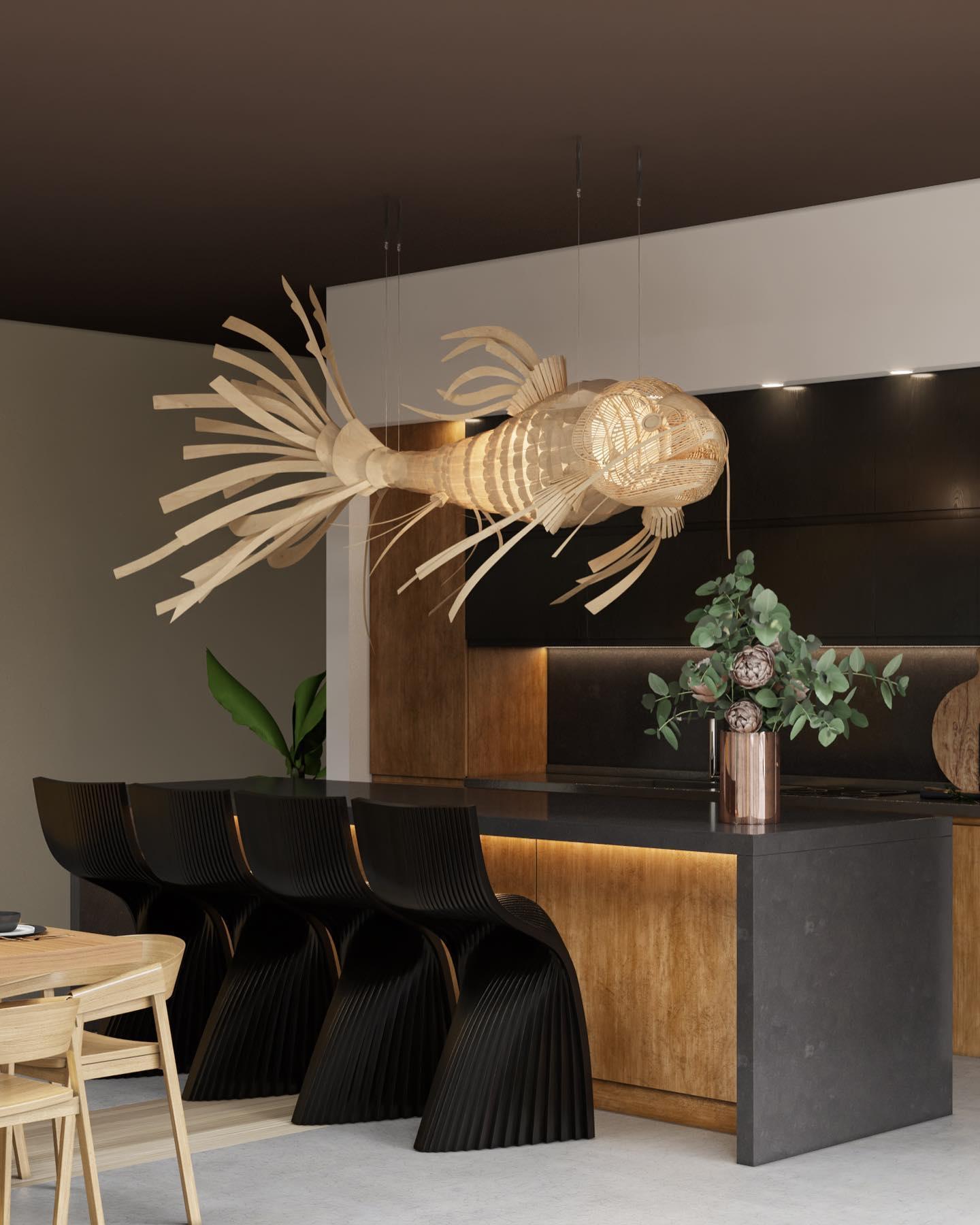 Koi Chandelier - Letslighting