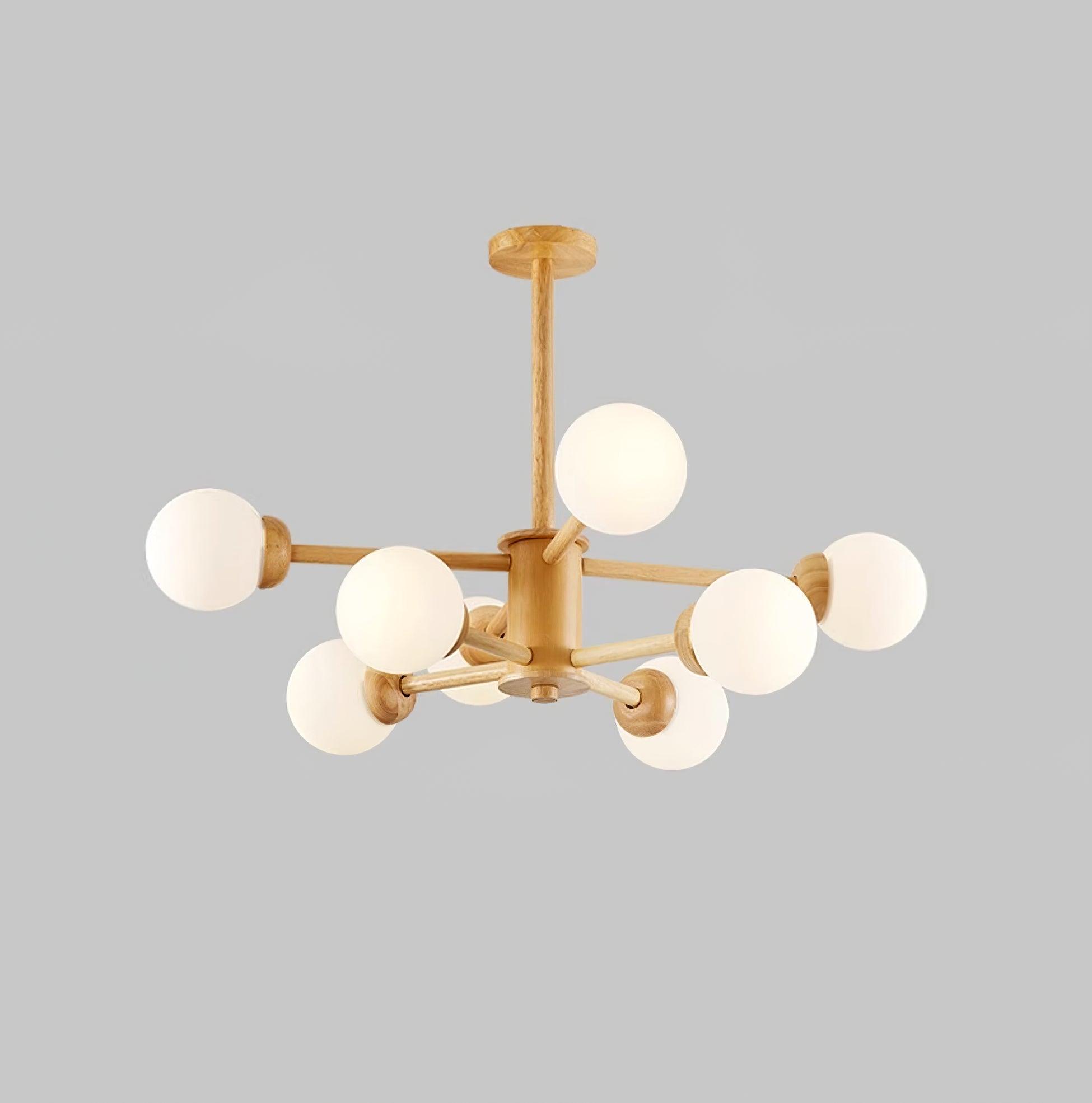 Kozan Wooden Chandelier - Letslighting