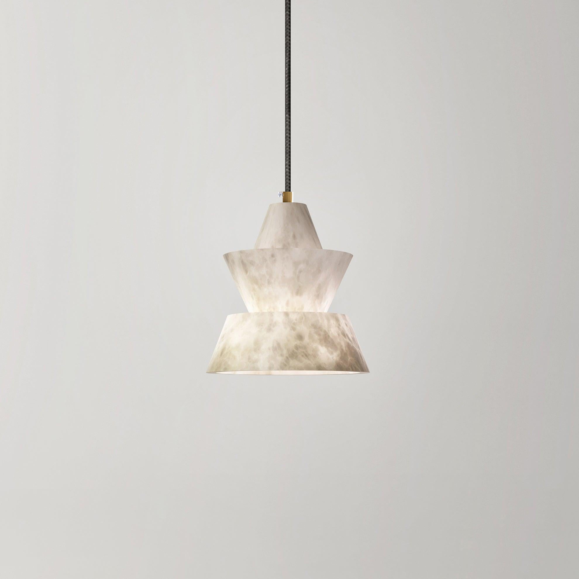 Strata Alabaster Pendant Light - Letslighting