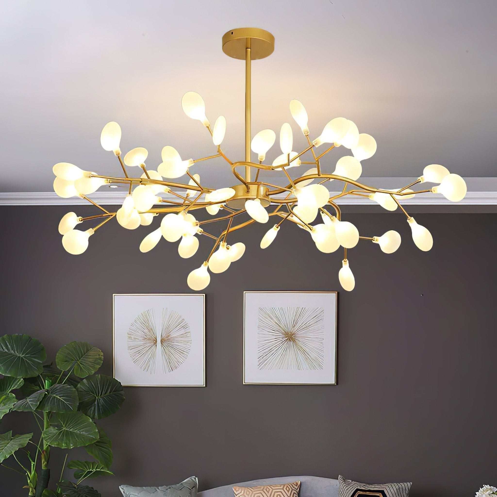 LED Firefly Sputnik Chandelier - Letslighting